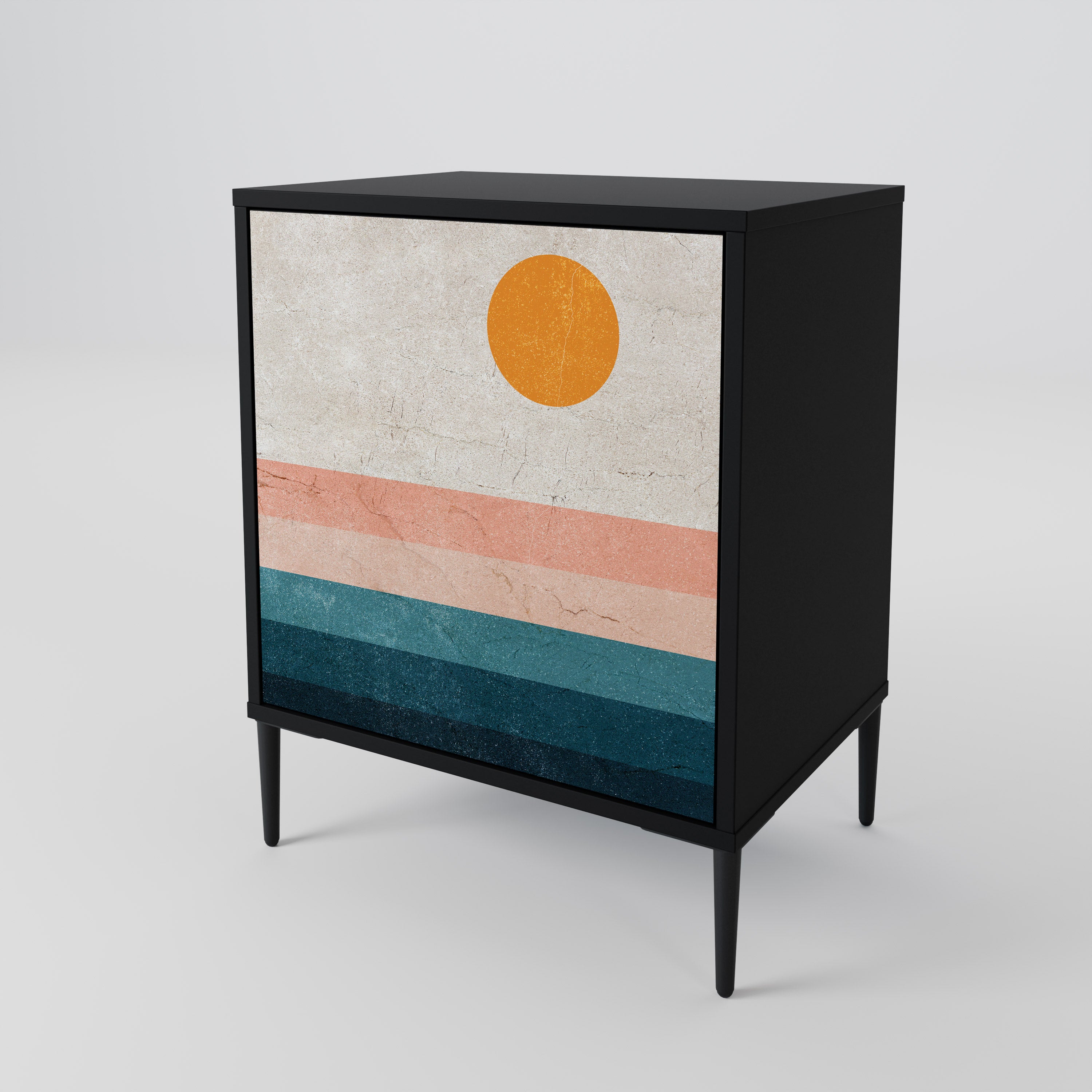 TWO HALVES 1-Door Sideboard