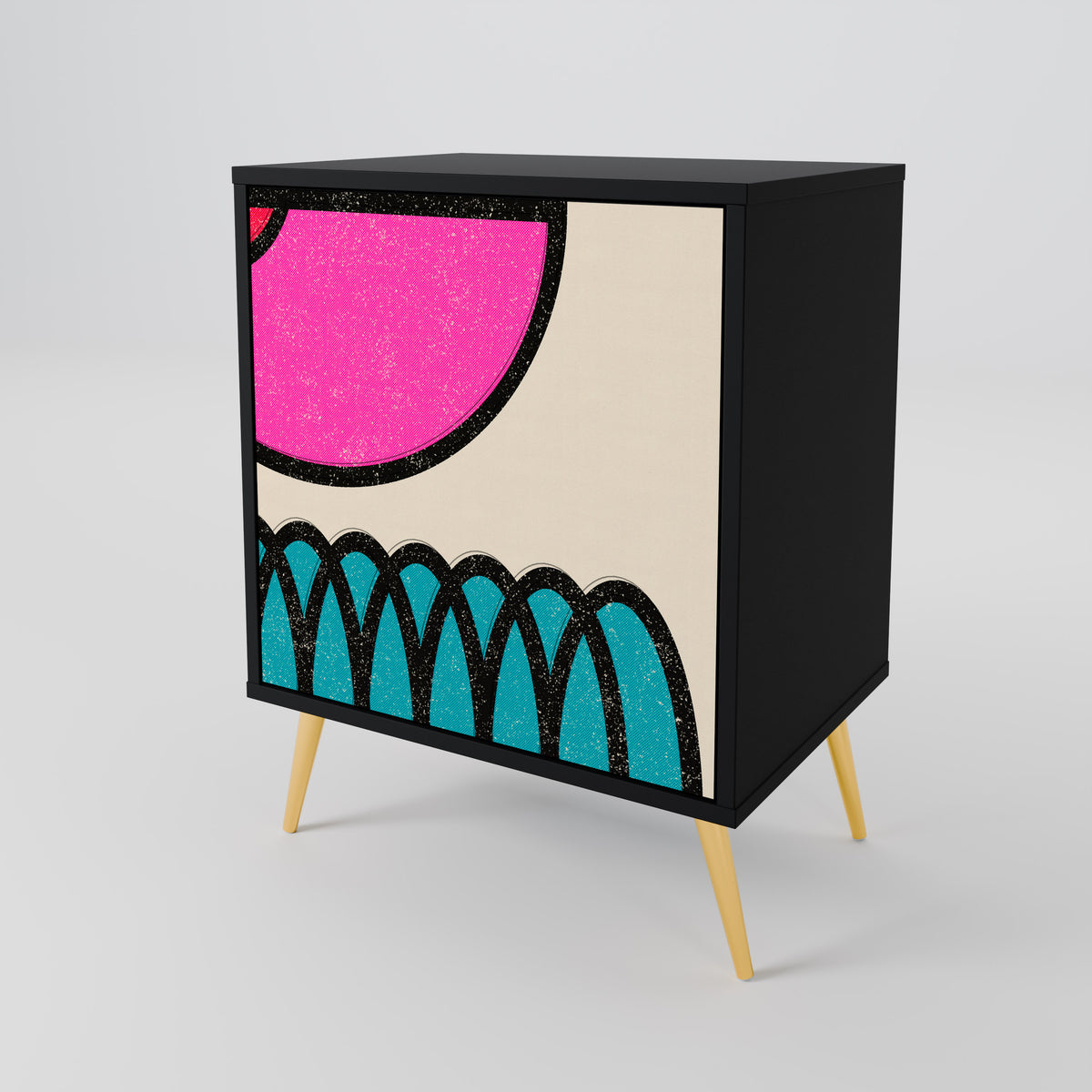 GEOMETRIC RHAPSODY Skänk med en dörr