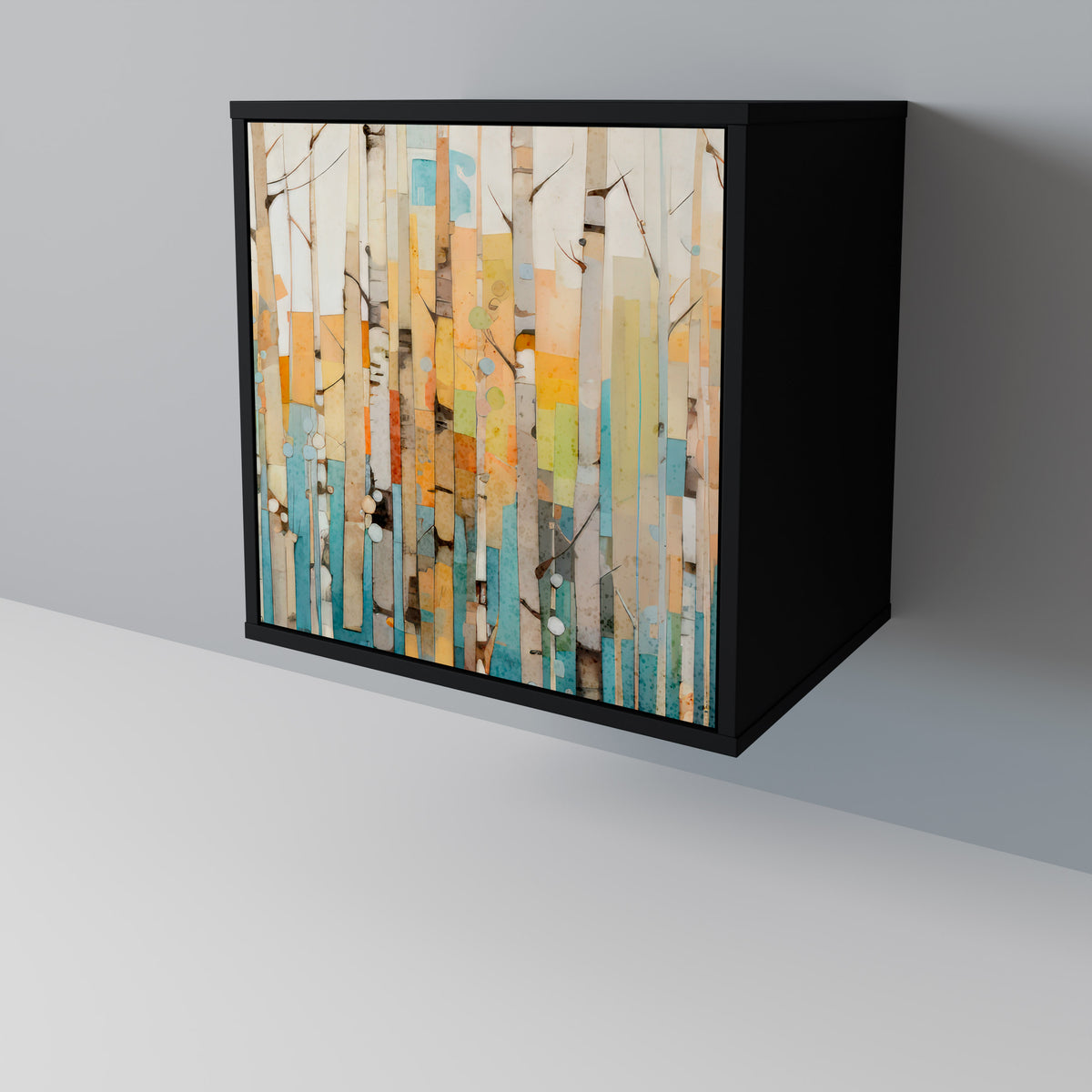 BIRCH KALEIDOSCOPE Skänk med en dörr