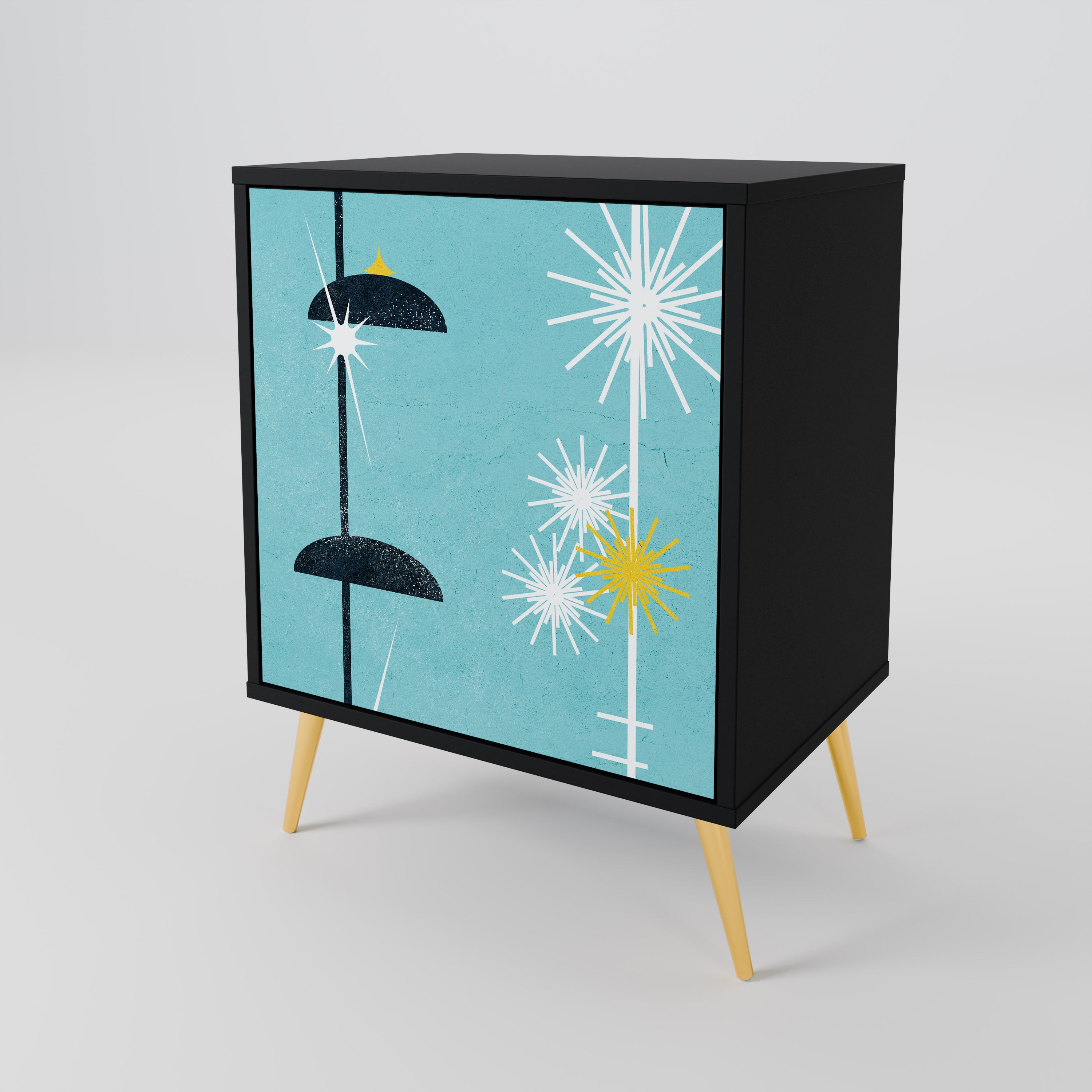 PATHS TO HAPPINESS 1-Door Sideboard