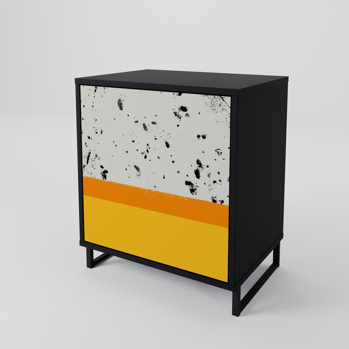 DYED BY ORANGE 1-Door Sideboard