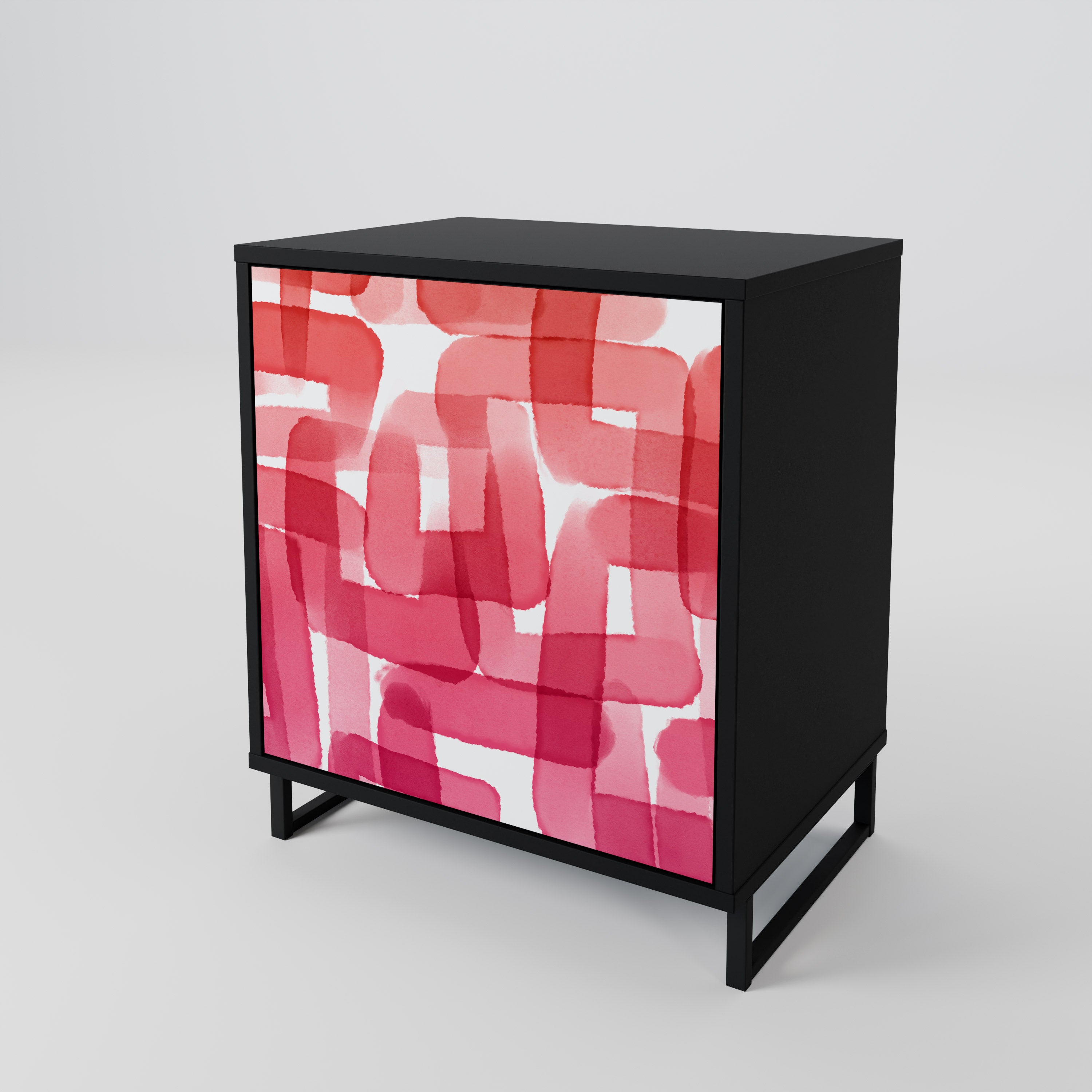 KALEIDOSCOPIC CUBISM 1-Door Sideboard