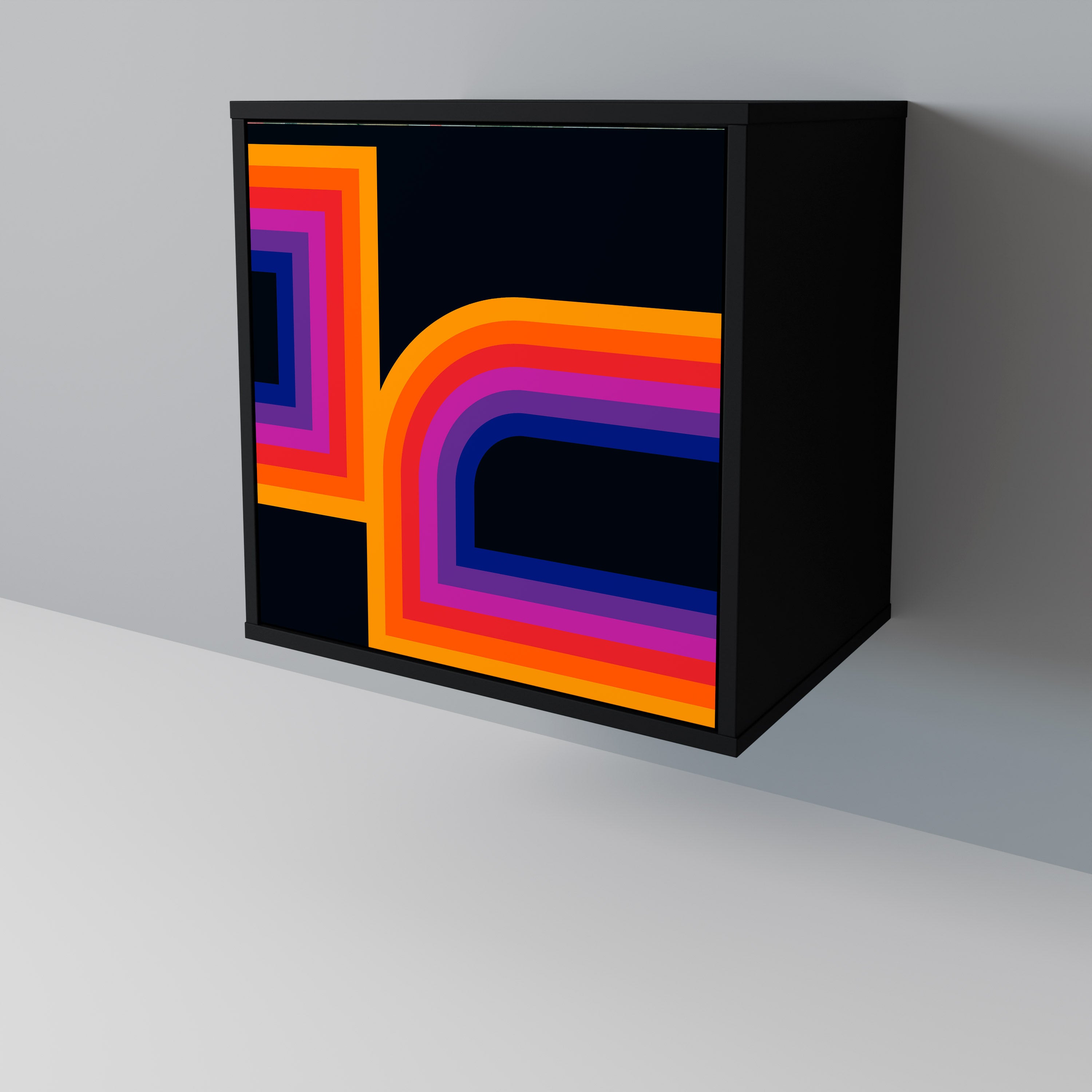 BLINDED BY THE LIGHTS 1-Door Sideboard