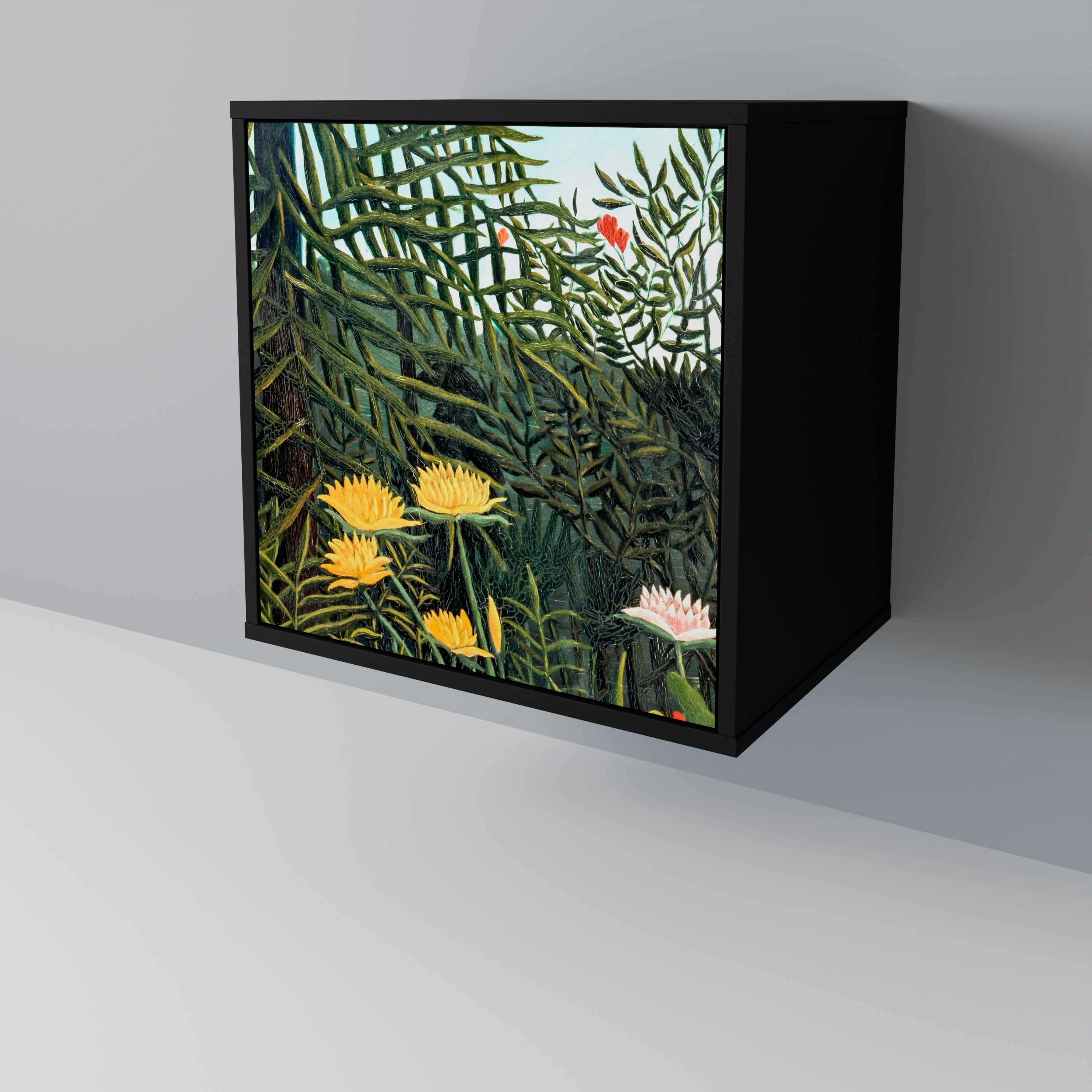 VIRGIN FOREST WITH SUNSET 1-Door Sideboard