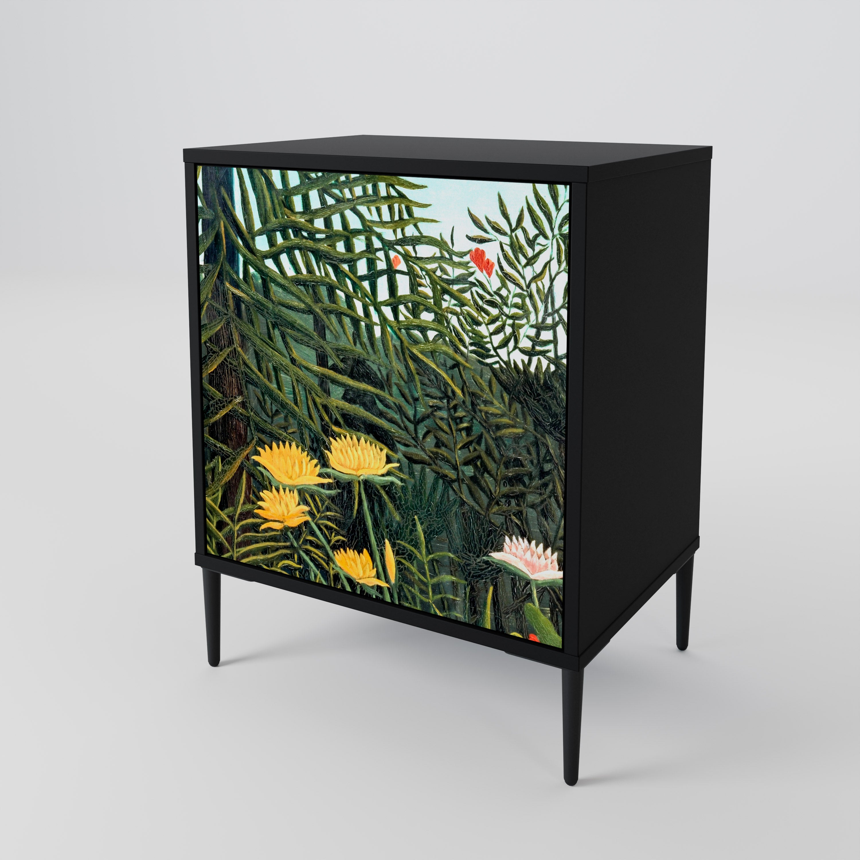 VIRGIN FOREST WITH SUNSET 1-Door Sideboard