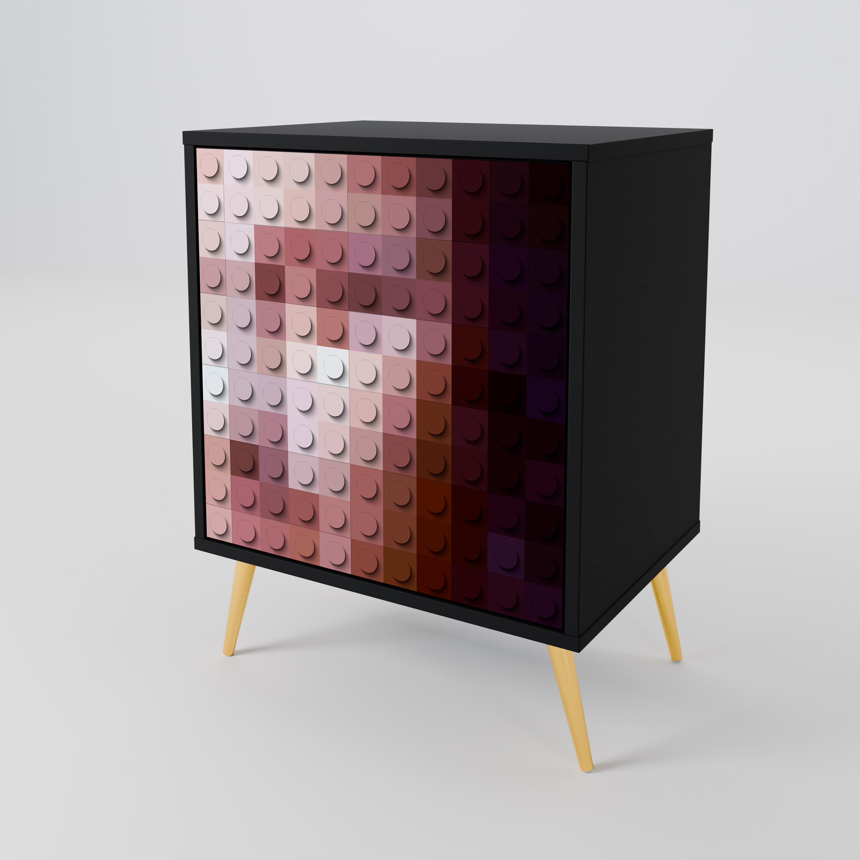 CONSTRUCTIVE ART 1-Door Sideboard
