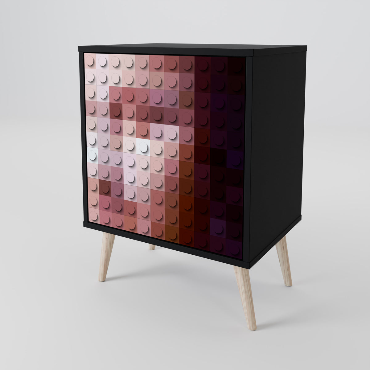 CONSTRUCTIVE ART Skänk med en dörr