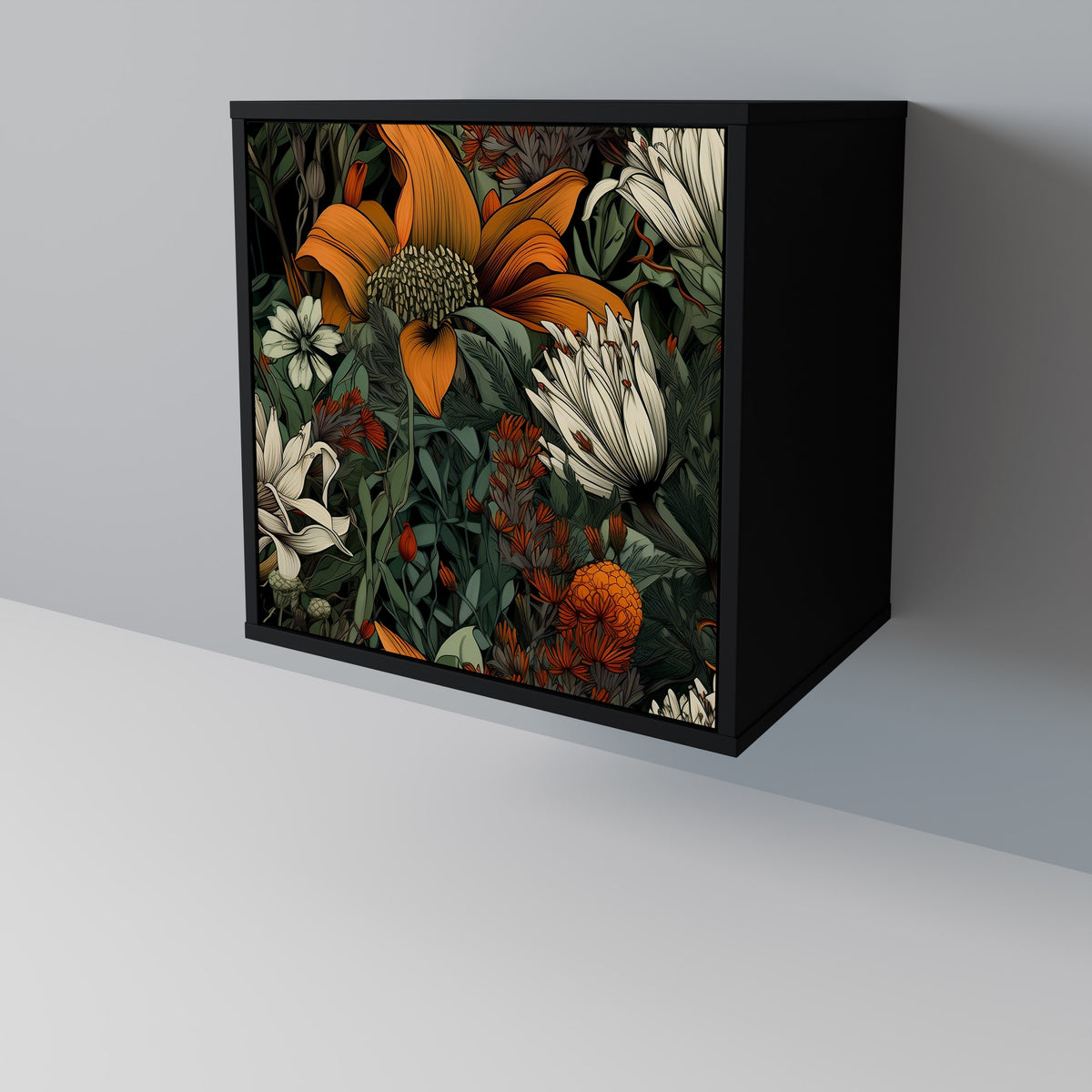 MIDNIGHT SPROUT Skänk med en dörr