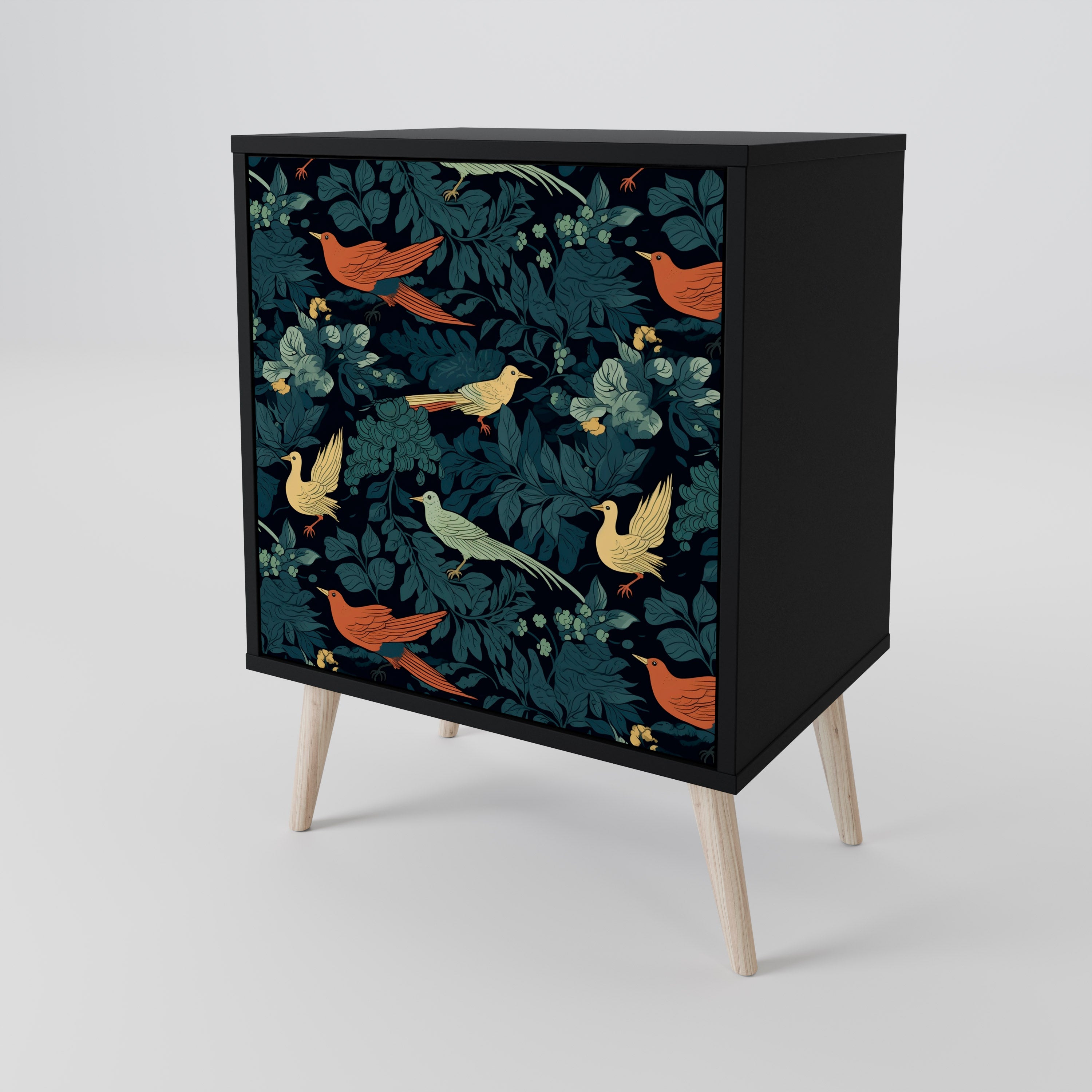 FOWL ORNAMENT 1-Door Sideboard