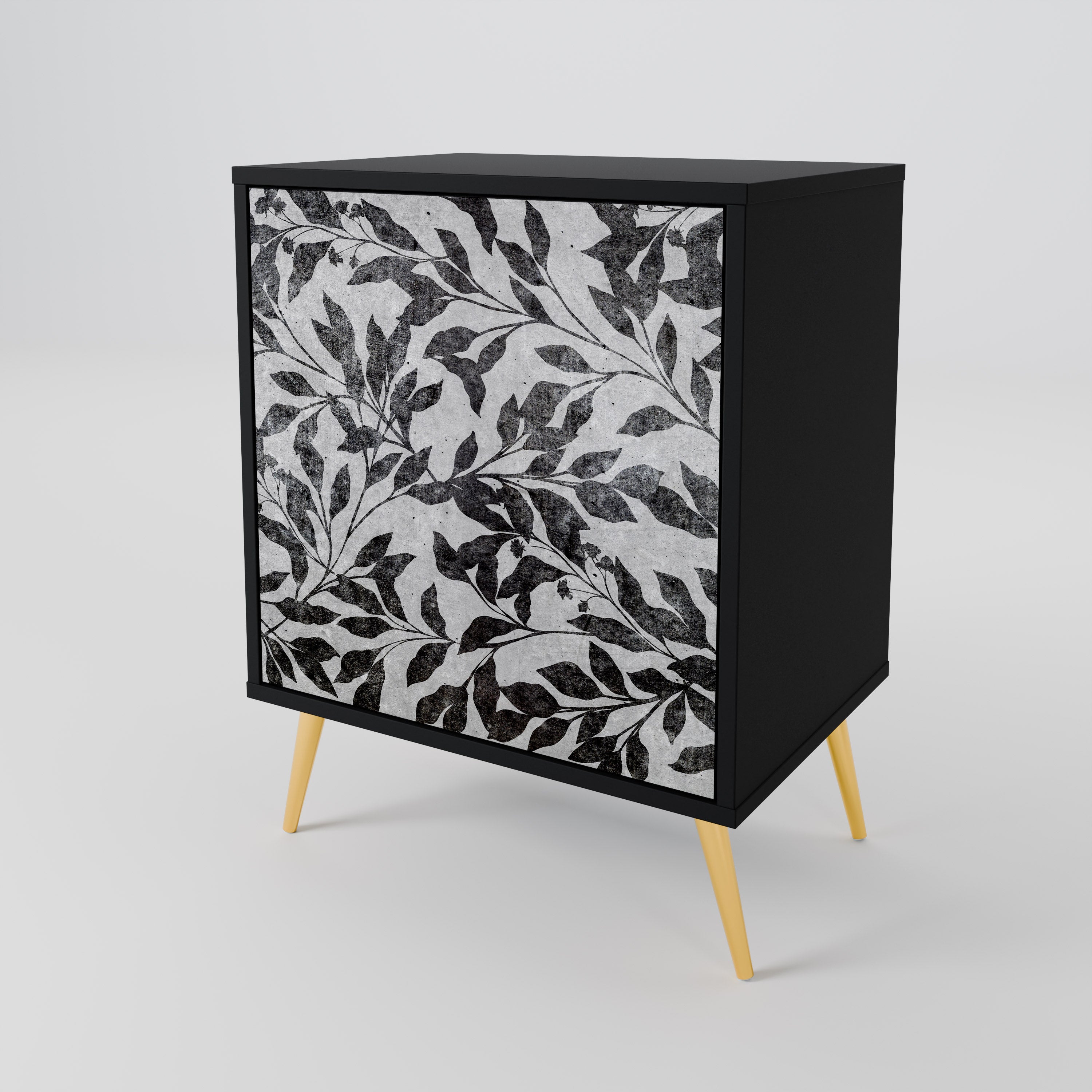 CHARCOAL SPROUT 1-Door Sideboard