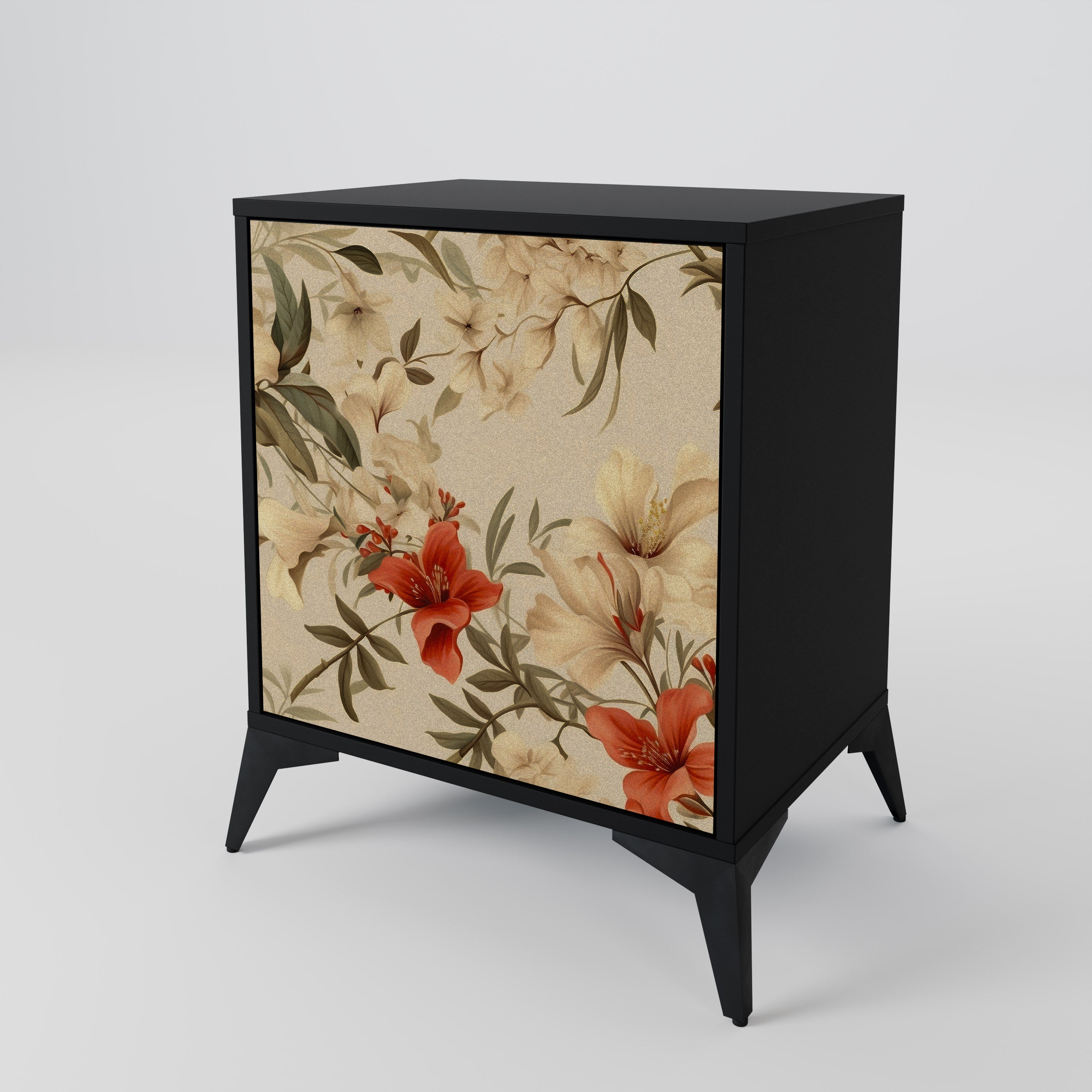 BLOOMING HARMONY 1-Door Sideboard