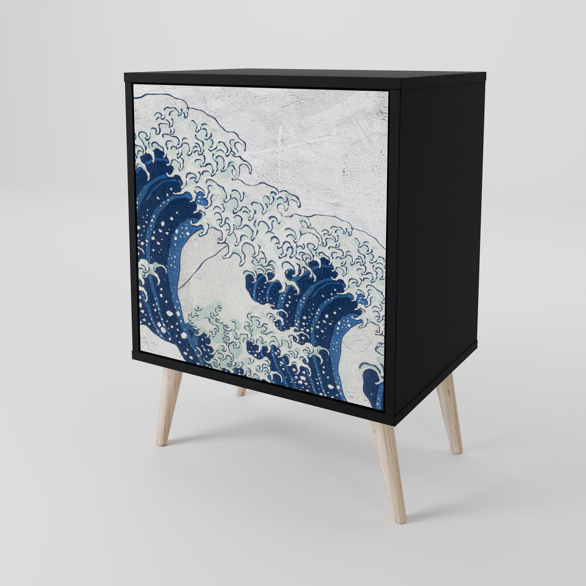 THE GREAT WAVE AT KANAGAWA Skänk med en dörr