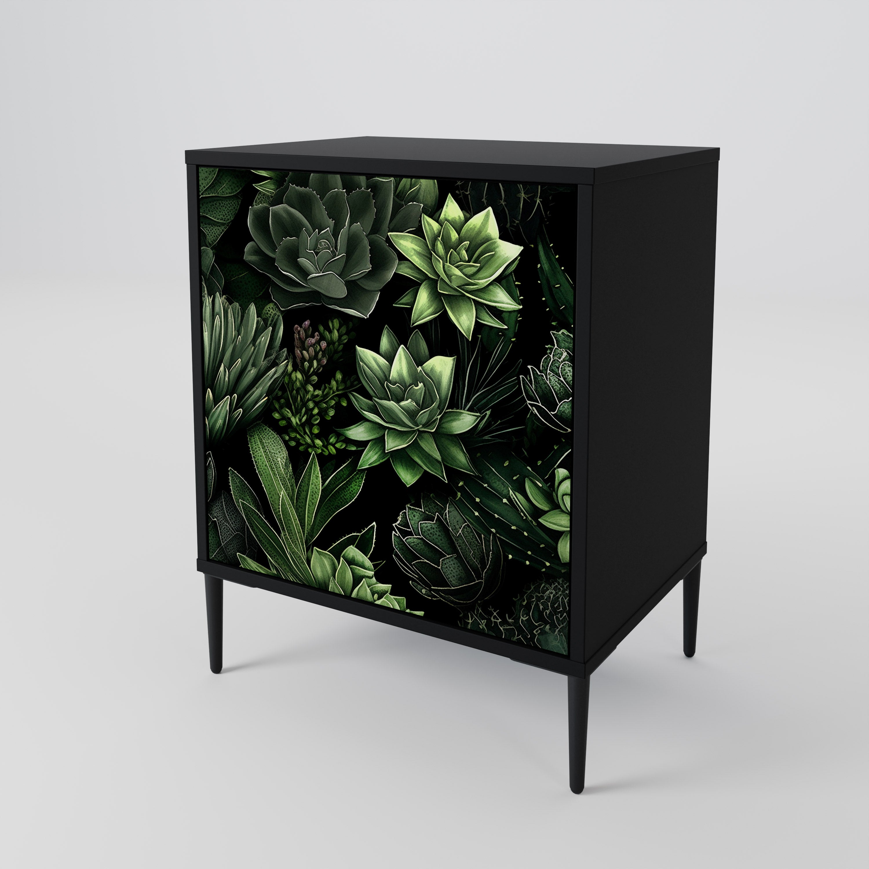SUCCULENT JUNGLE 1-Door Sideboard
