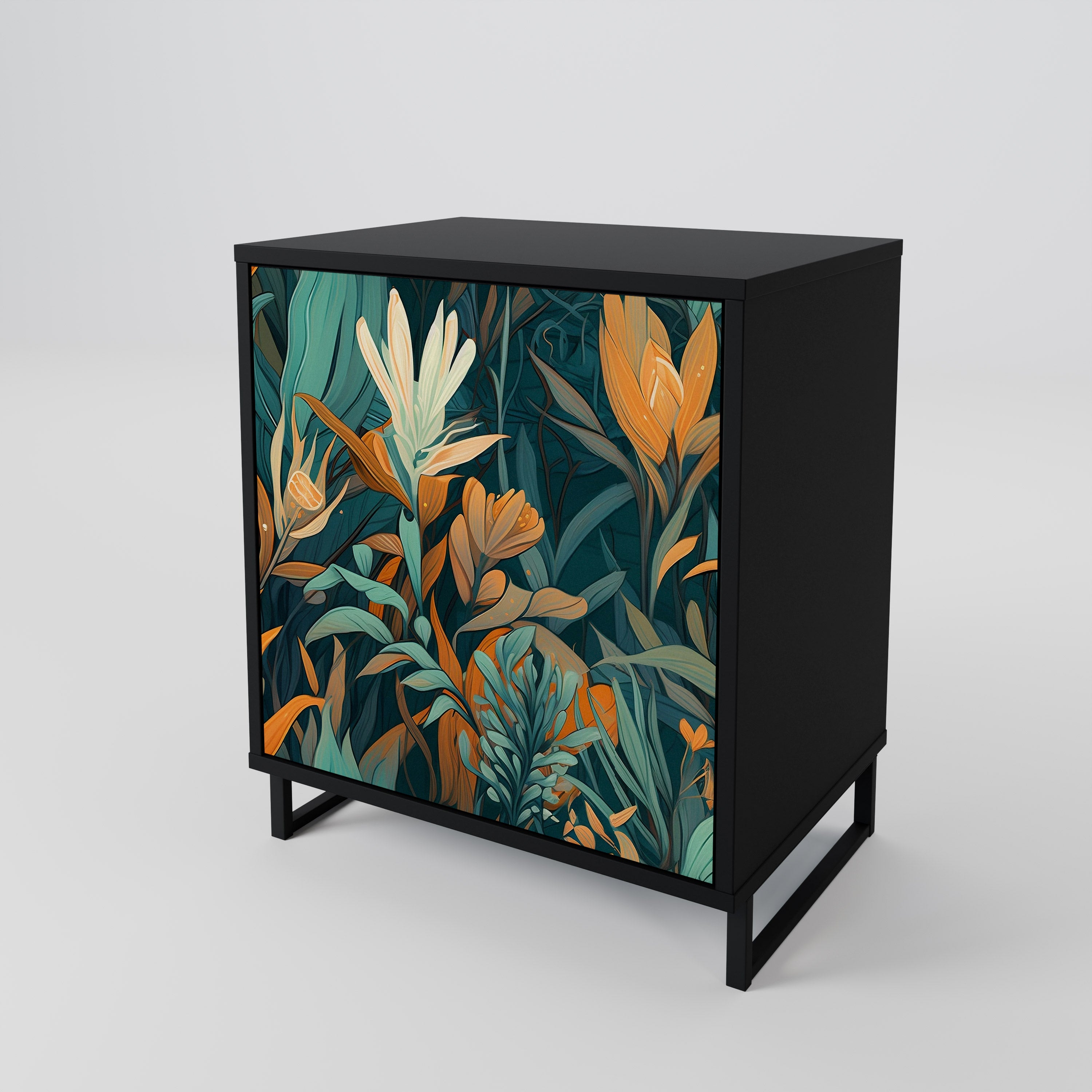 FLORAL SERENITY 1-Door Sideboard