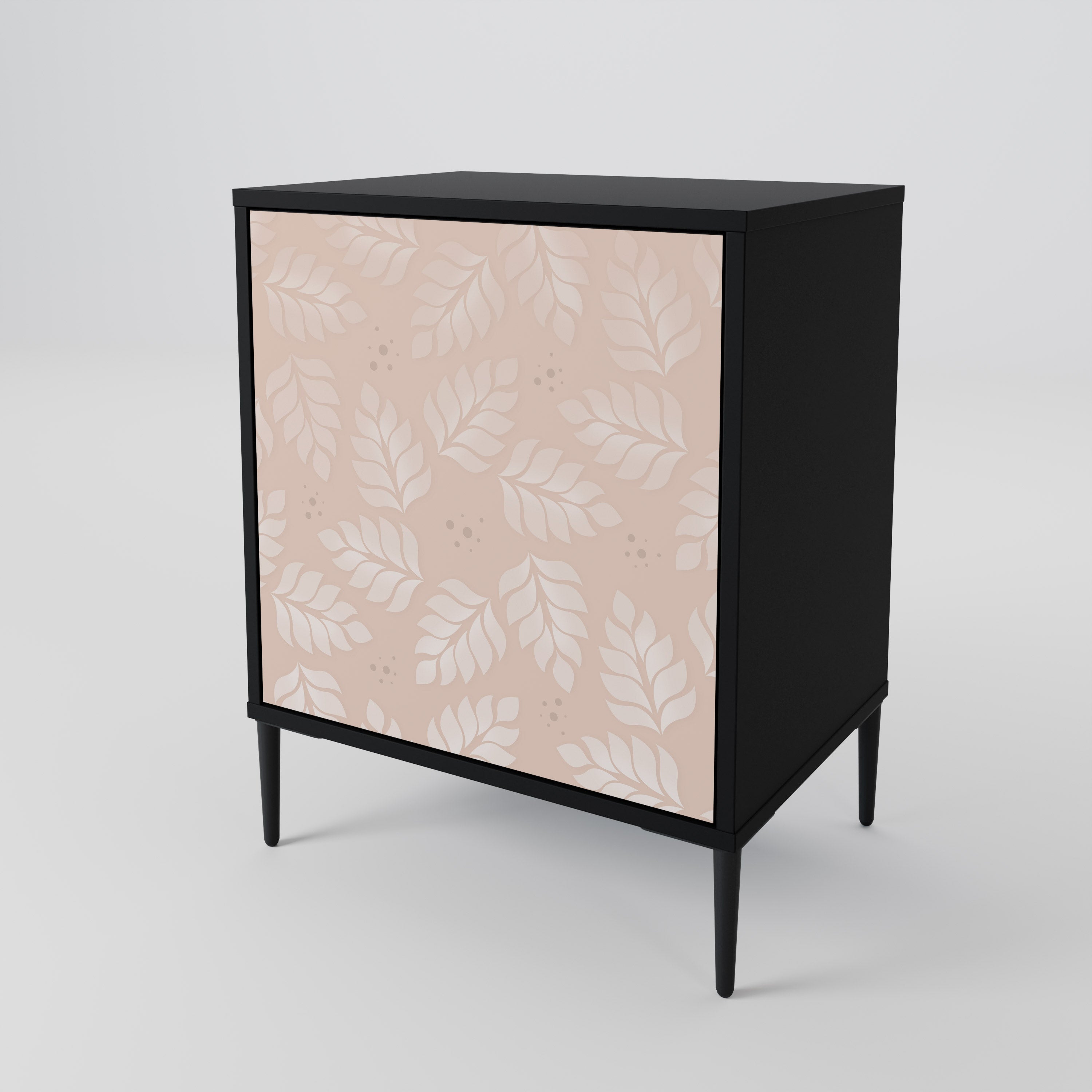 LEAVES ON BEIGE 1-Door sideboard