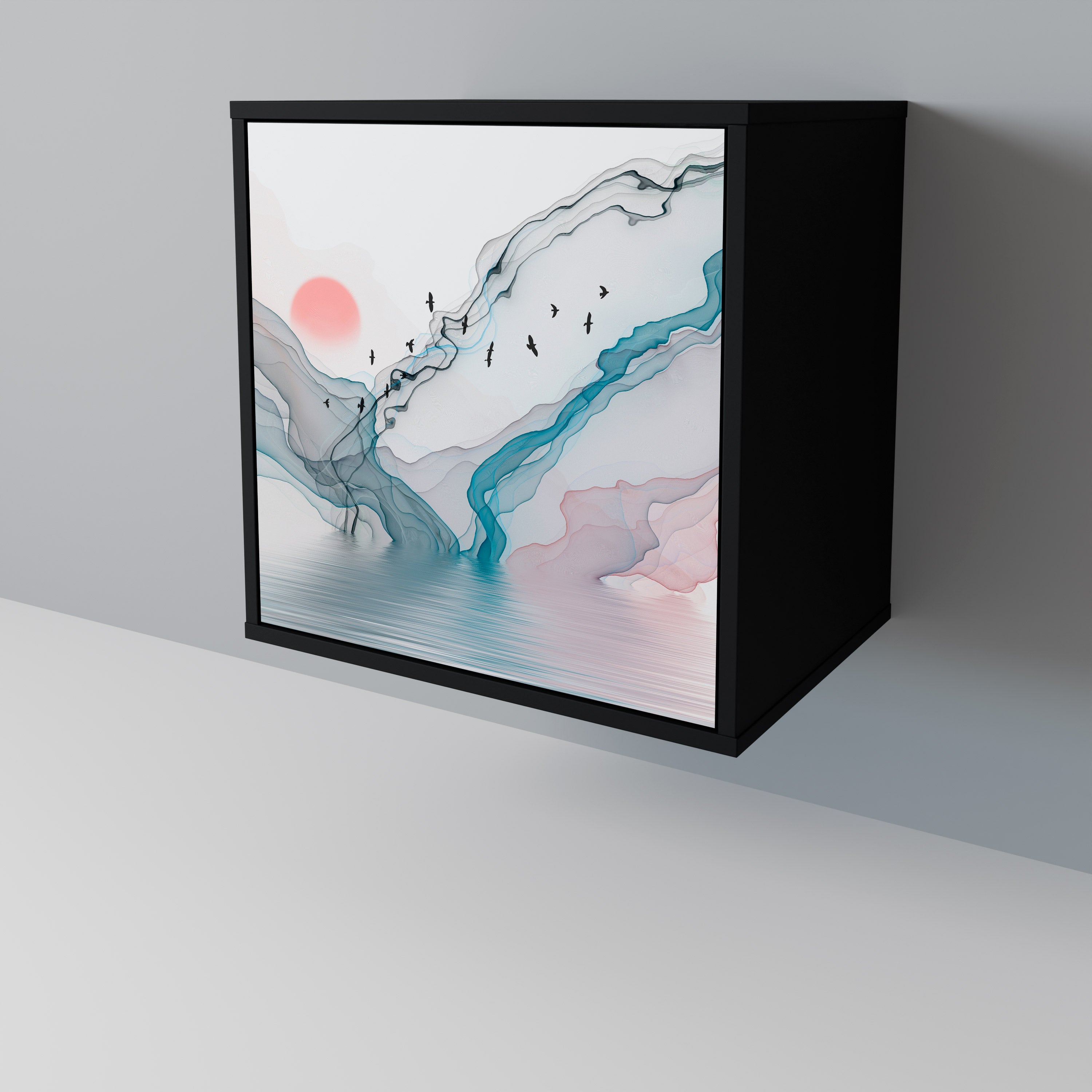 VELVET CROSSING skänk med 1 dörr