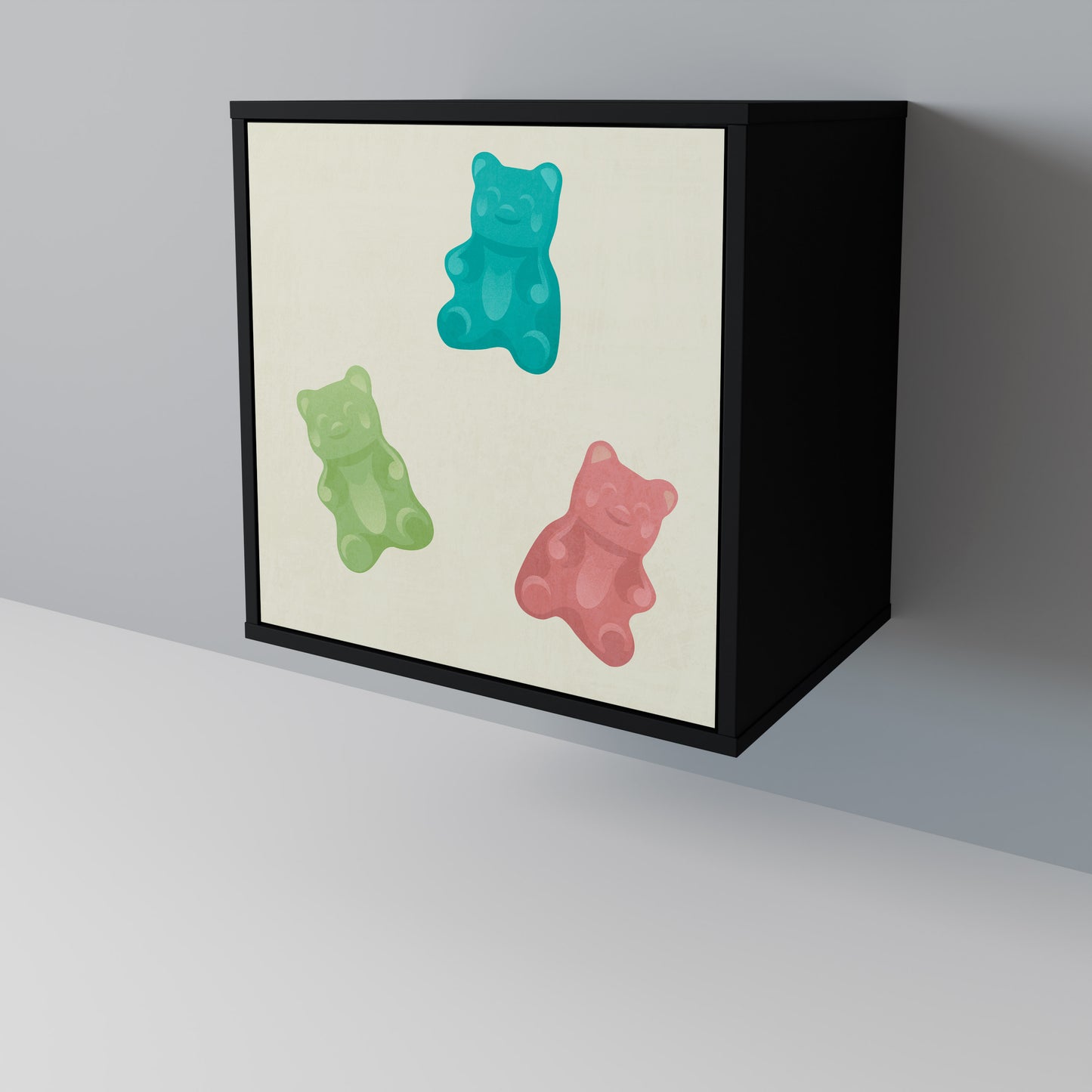 GUMMY BEARS Skänk med en dörr