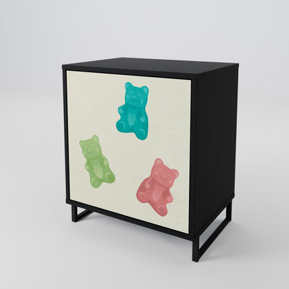 GUMMY BEARS Skänk med en dörr