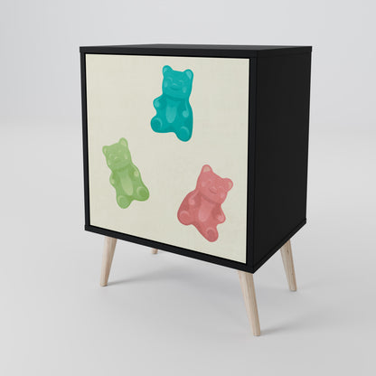GUMMY BEARS Skänk med en dörr