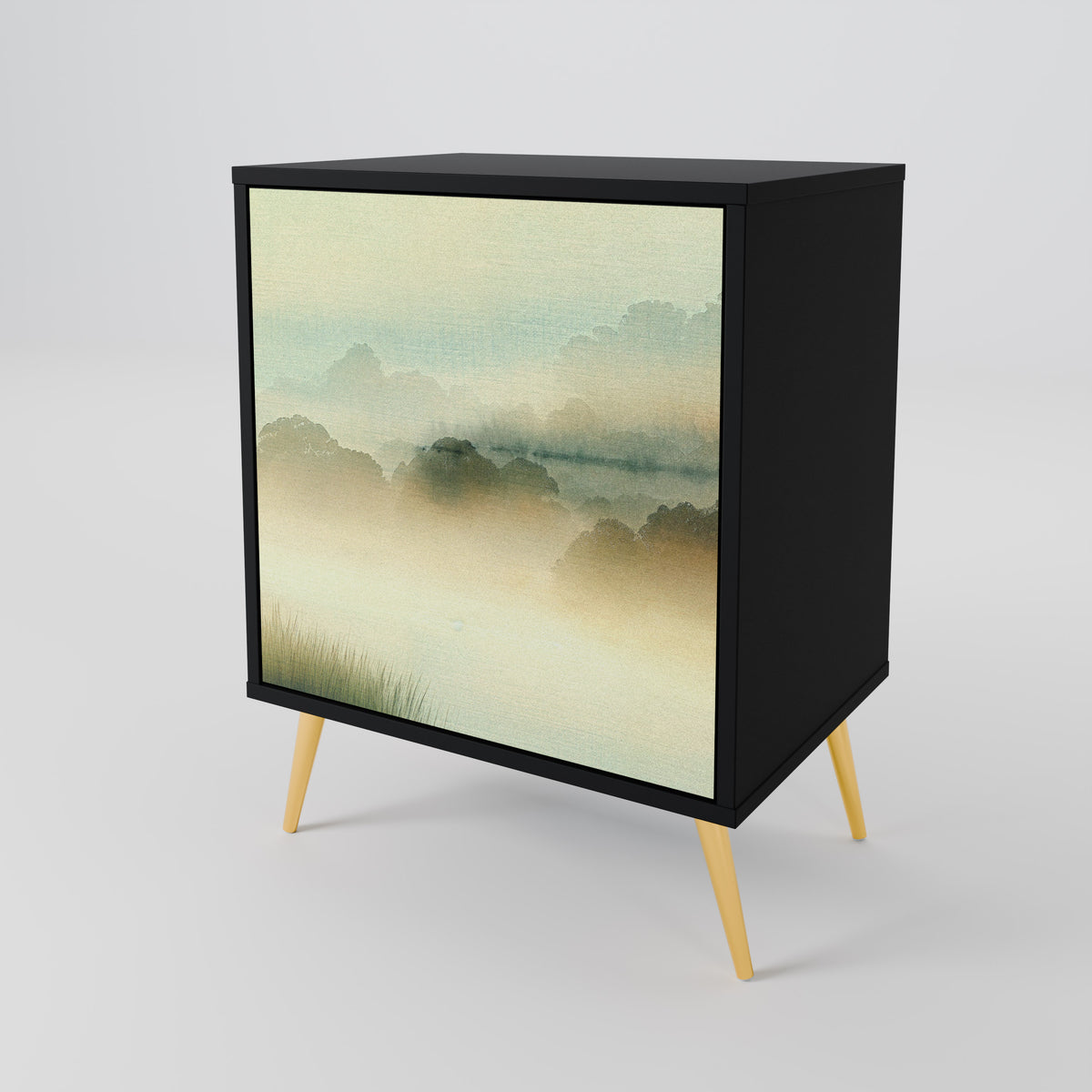 MORNING BY THE LAKE 1-Door Sideboard
