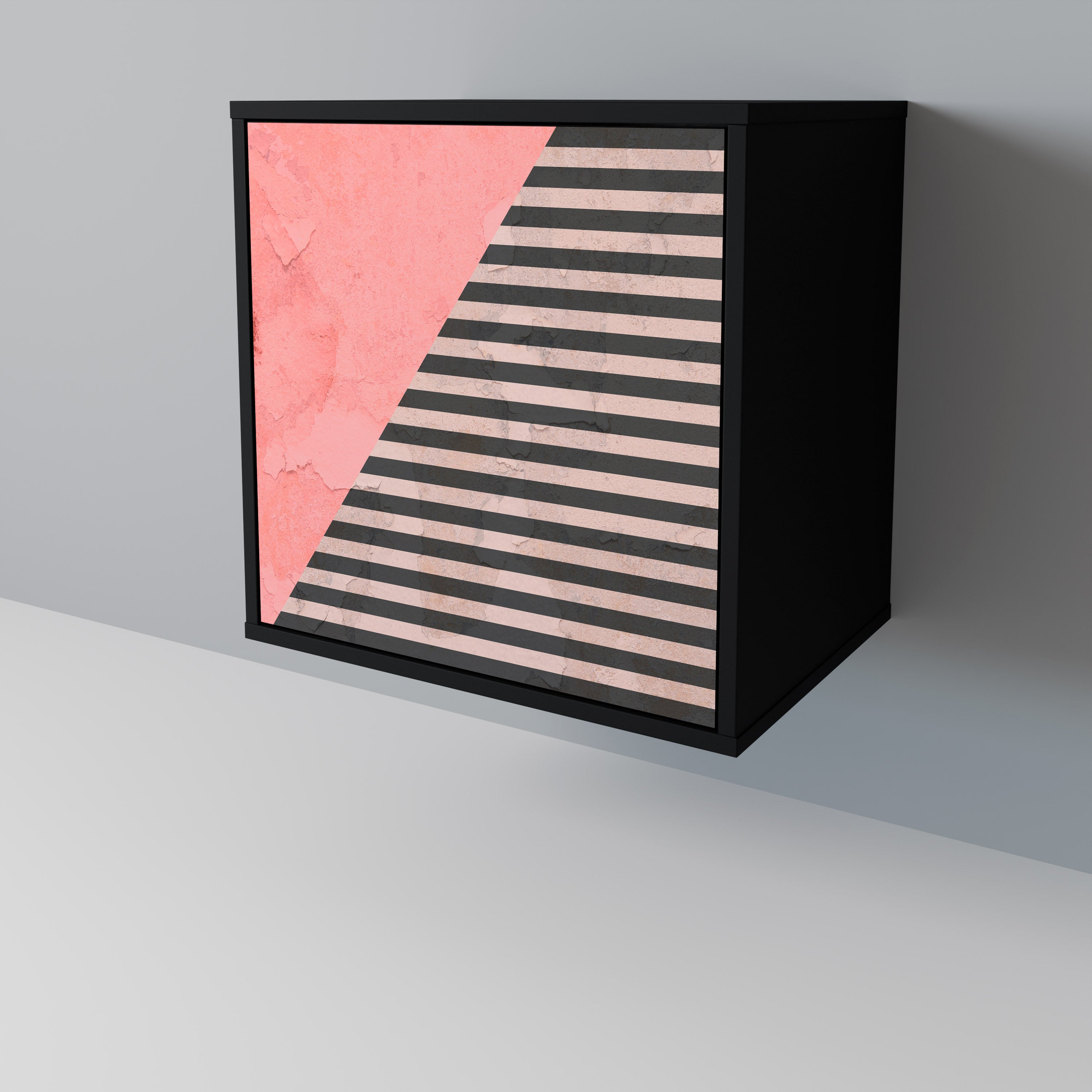 GLAMOROUS STRIPE 1-Door Sideboard