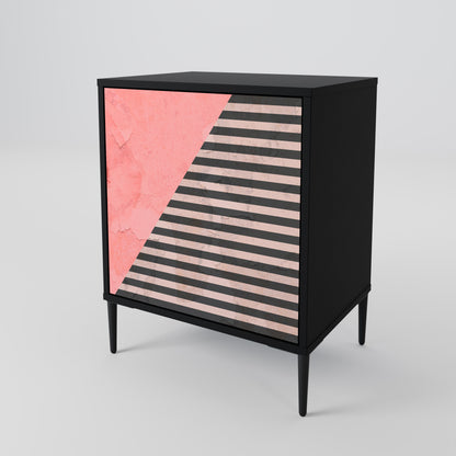GLAMOROUS STRIPE Skänk med en dörr