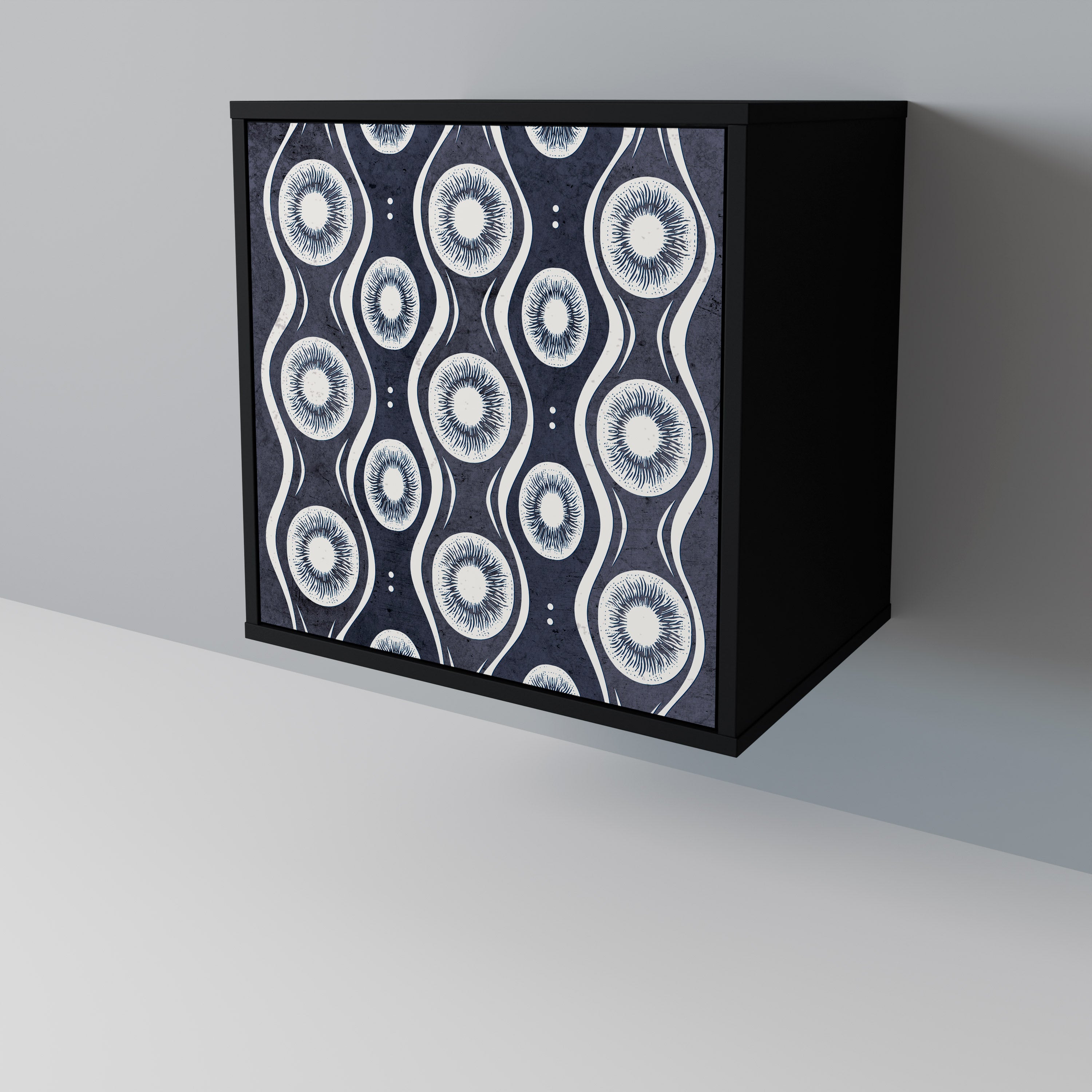 GRAPHITE EYES 1-Door Sideboard