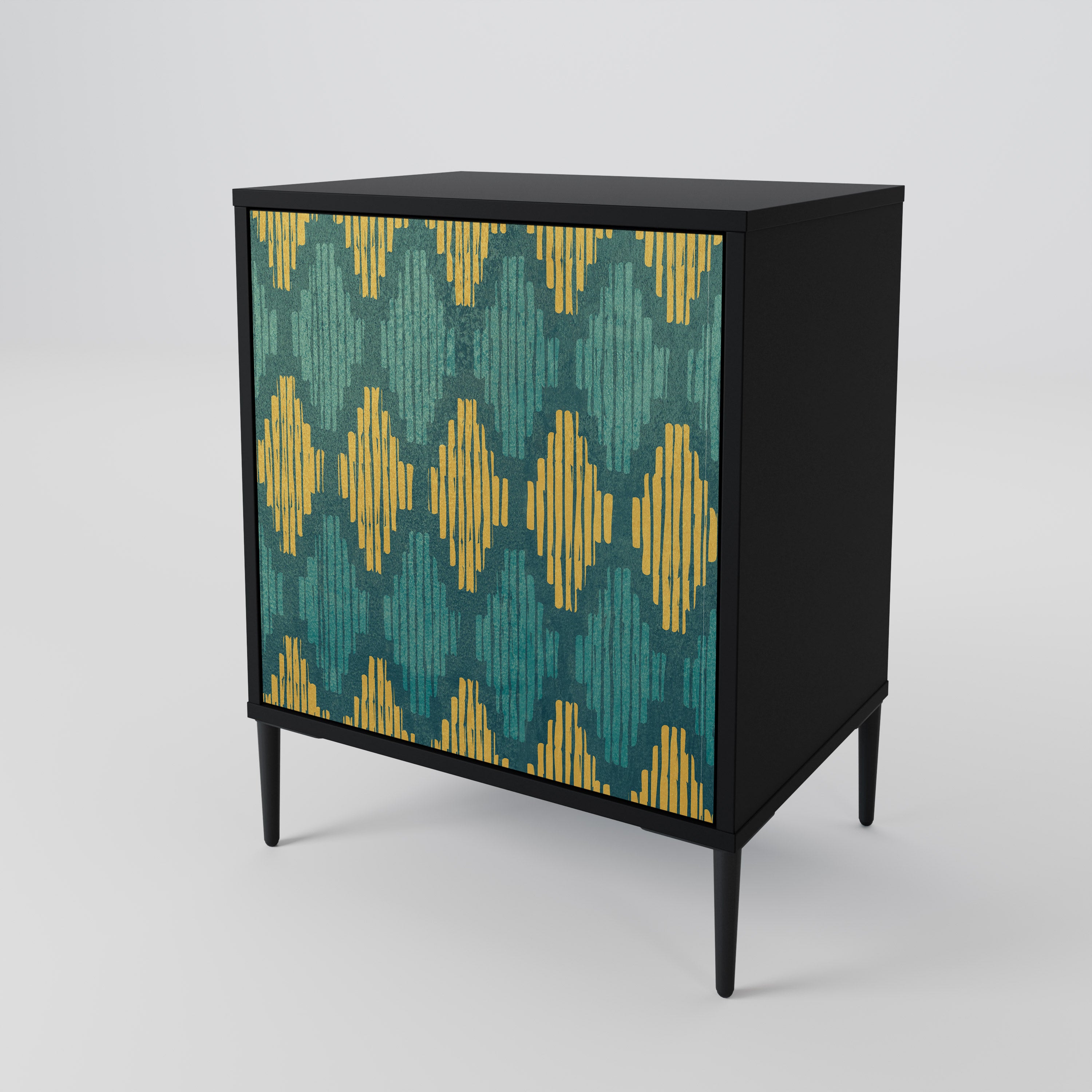 POLYGONS 1-Door Sideboard