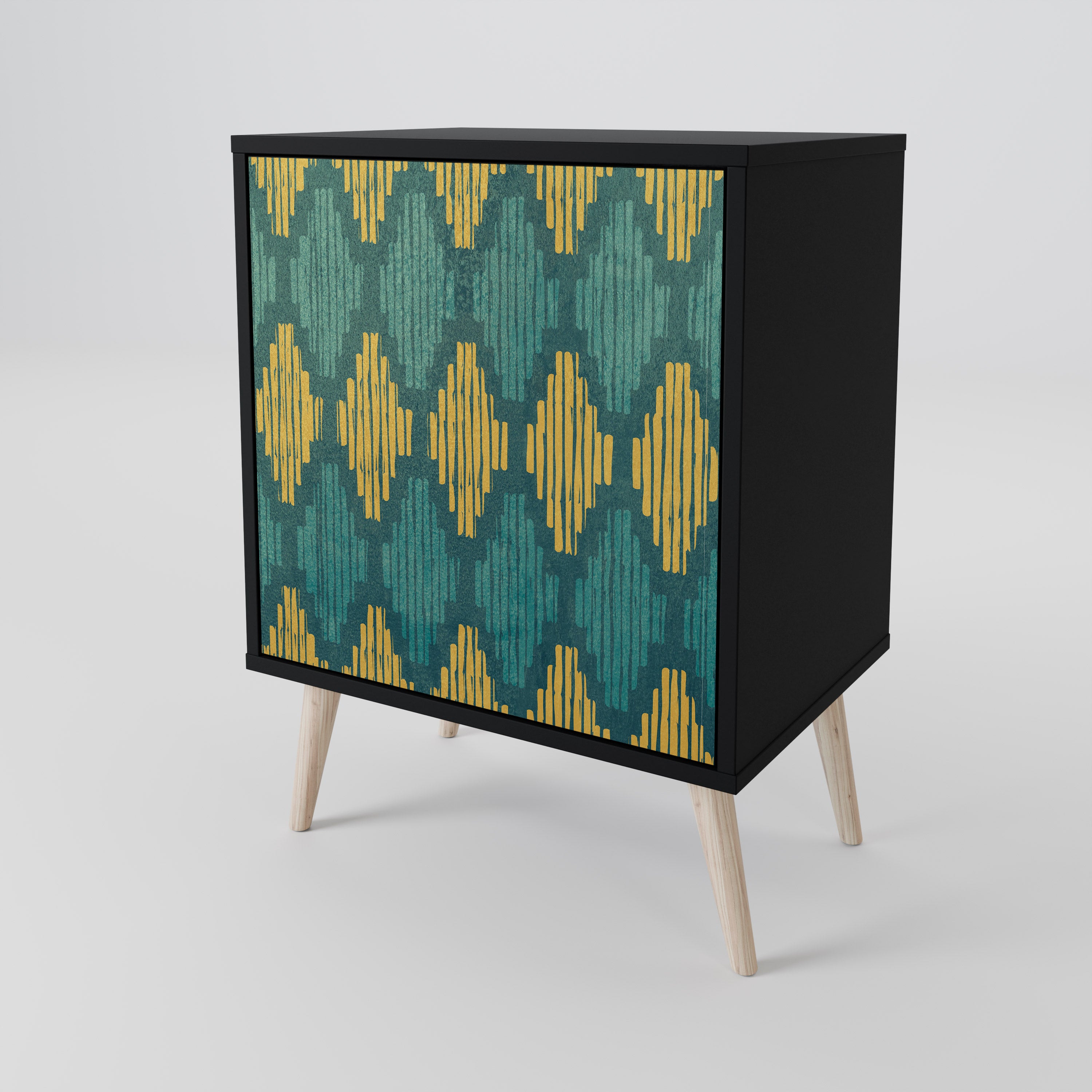 POLYGONS 1-Door Sideboard