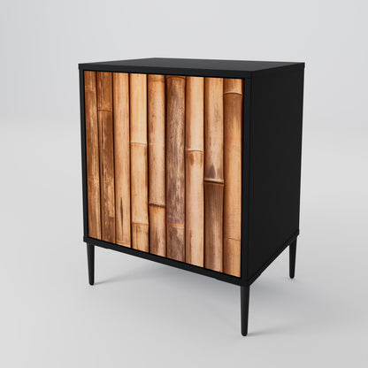 NATURAL WOOD Skänk med en dörr