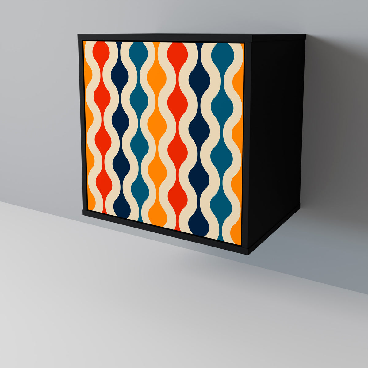 COLORFUL NOSTALGIA Skänk med en dörr