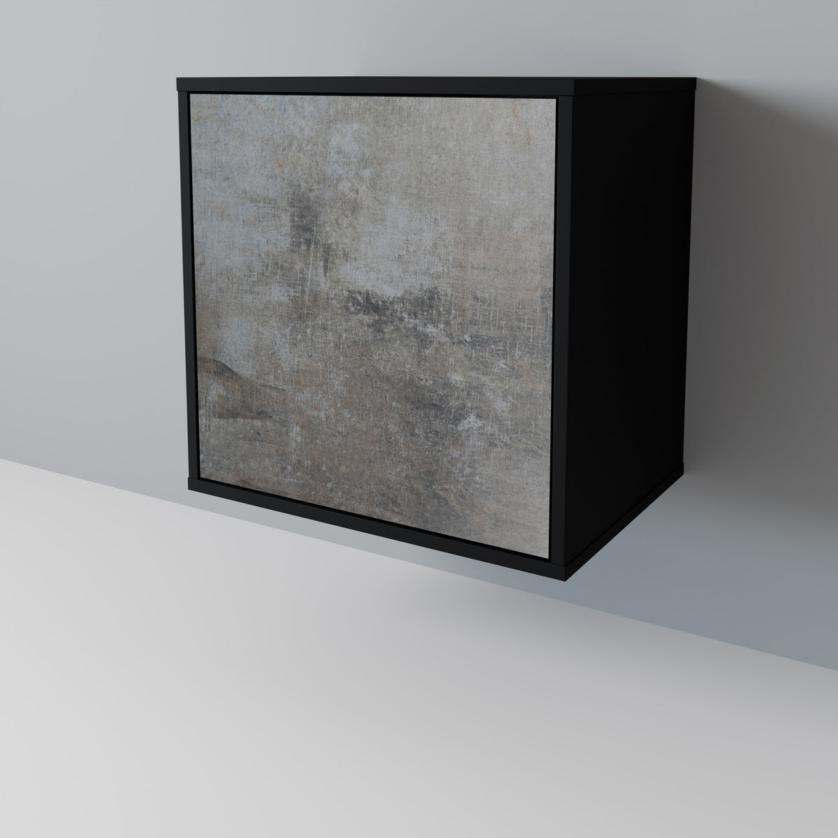 CONCRETE WALL Skänk med en dörr