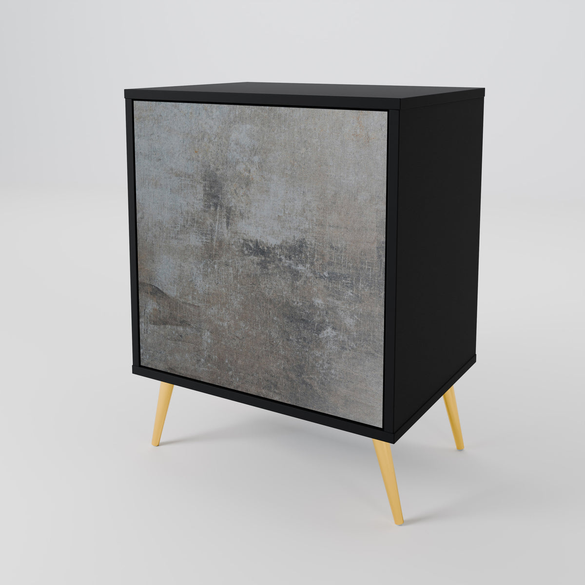 CONCRETE WALL Skänk med en dörr