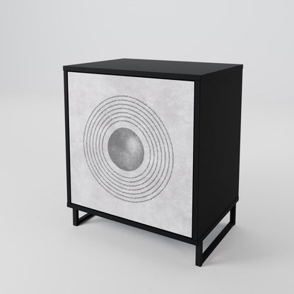 SOLID CIRCLES 1-Door Sideboard