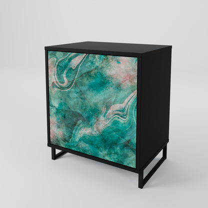 ABSTRACT ALCHEMY 1-Door Sideboard