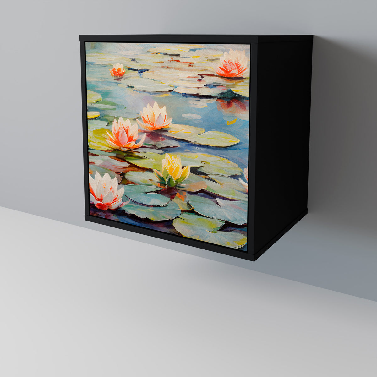 BLOOMING WATERS Skänk med en dörr