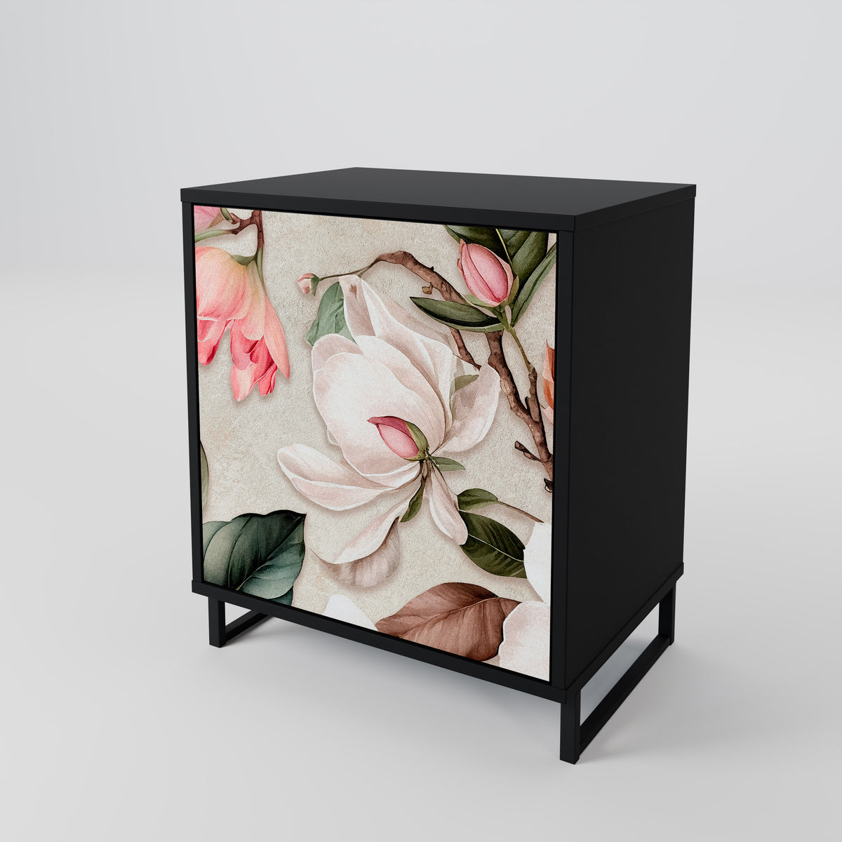 FLORAL GRACE Skänk med en dörr