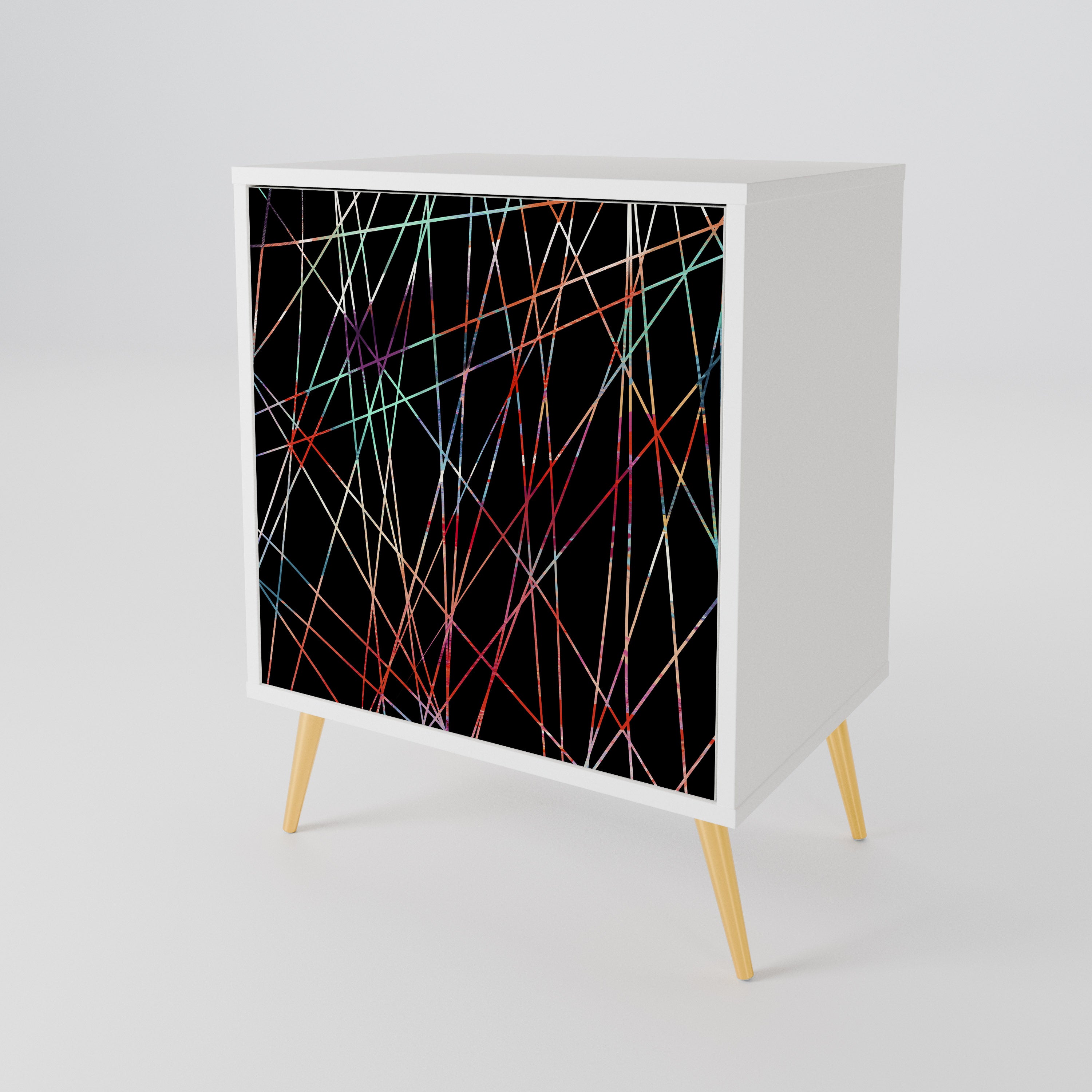 LUMINOUS SNARE 1-Door Sideboard