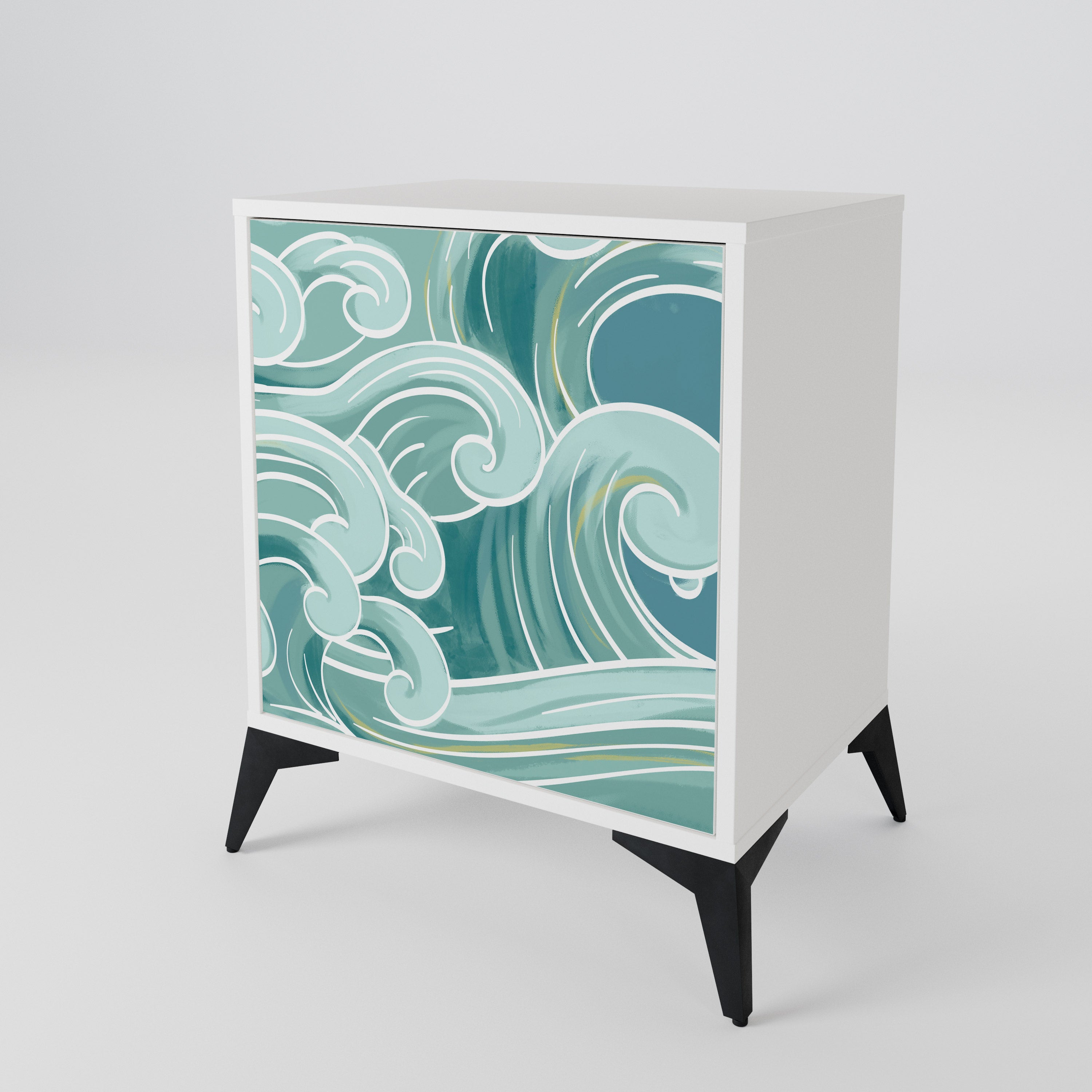 ASIAN SWAY 1-Door Sideboard