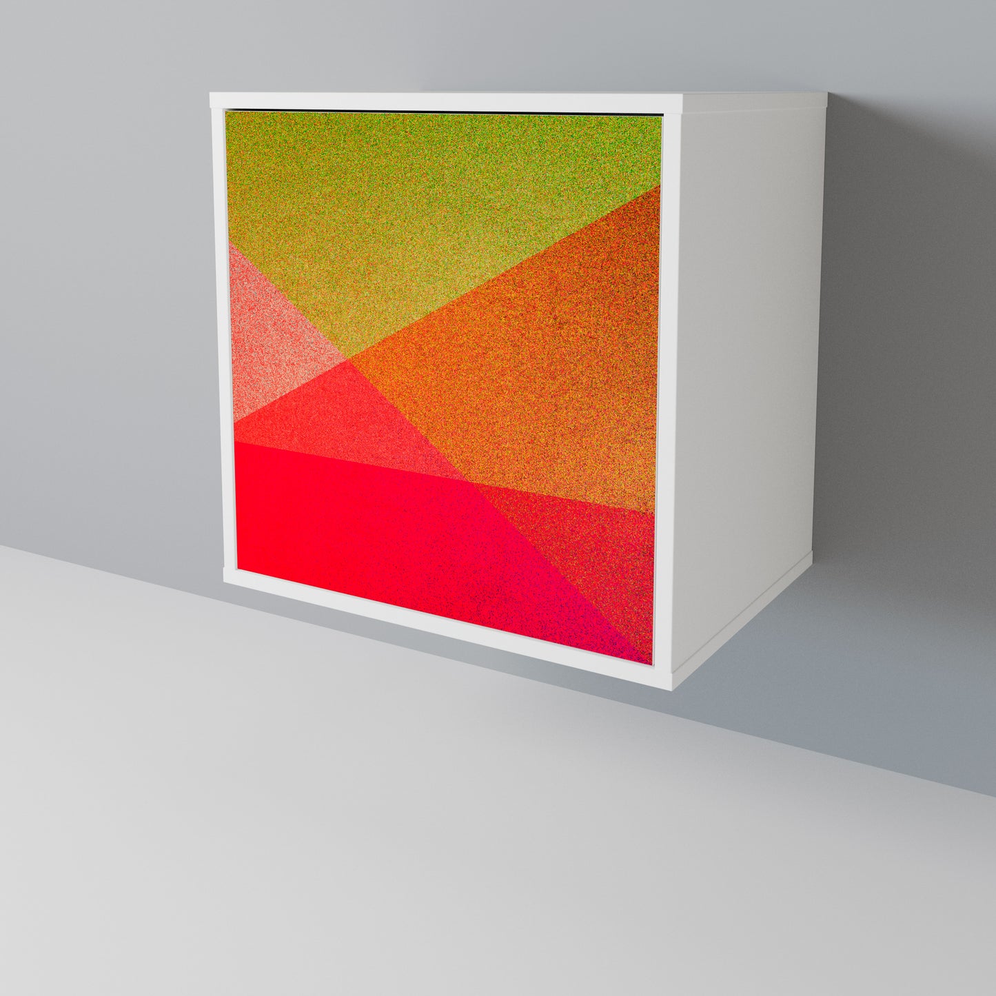 VIVID GEOMETRY Skänk med en dörr