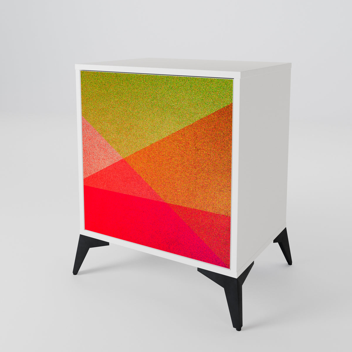 VIVID GEOMETRY Skänk med en dörr