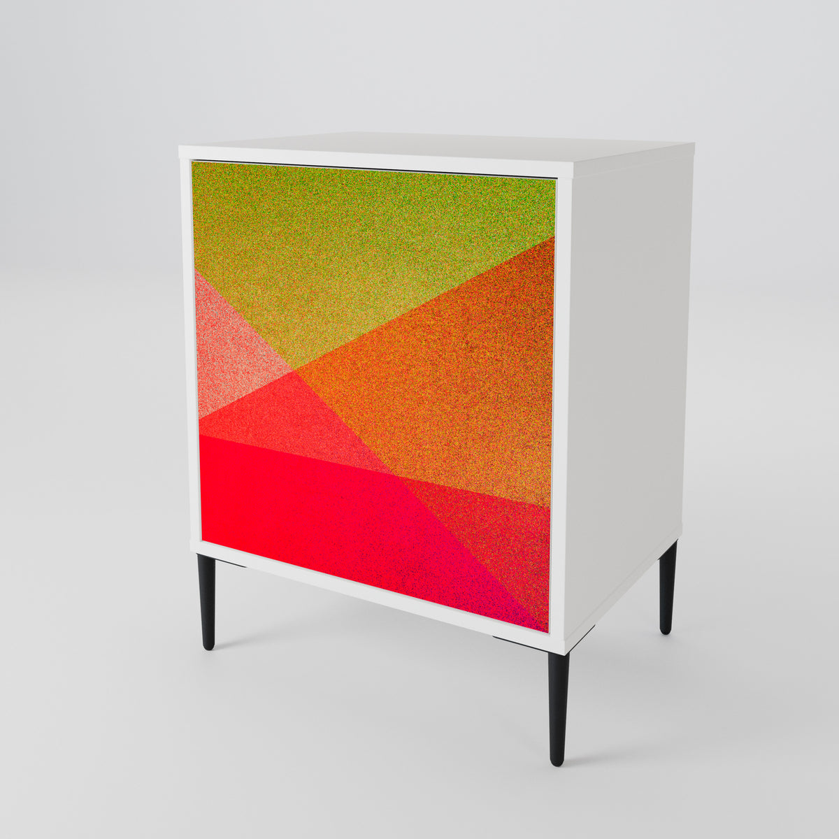 VIVID GEOMETRY Skänk med en dörr