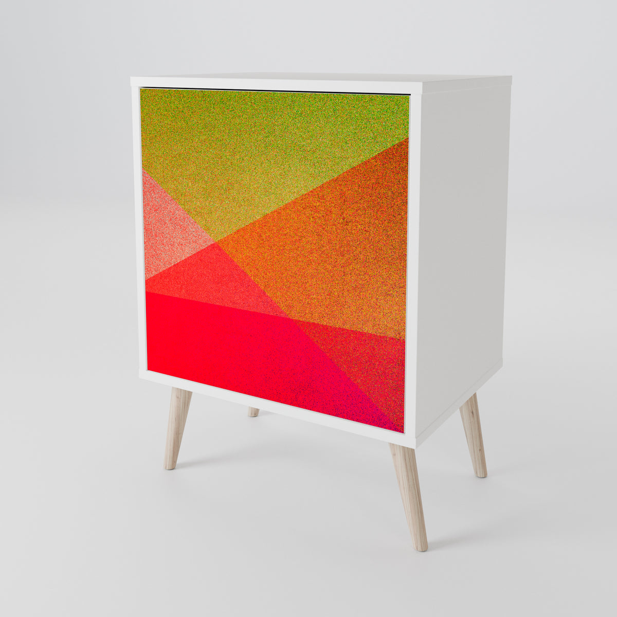 VIVID GEOMETRY Skänk med en dörr