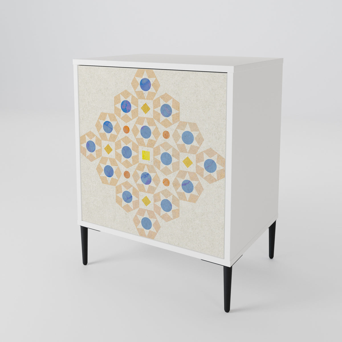 PATTERNED PRISM Skänk med en dörr