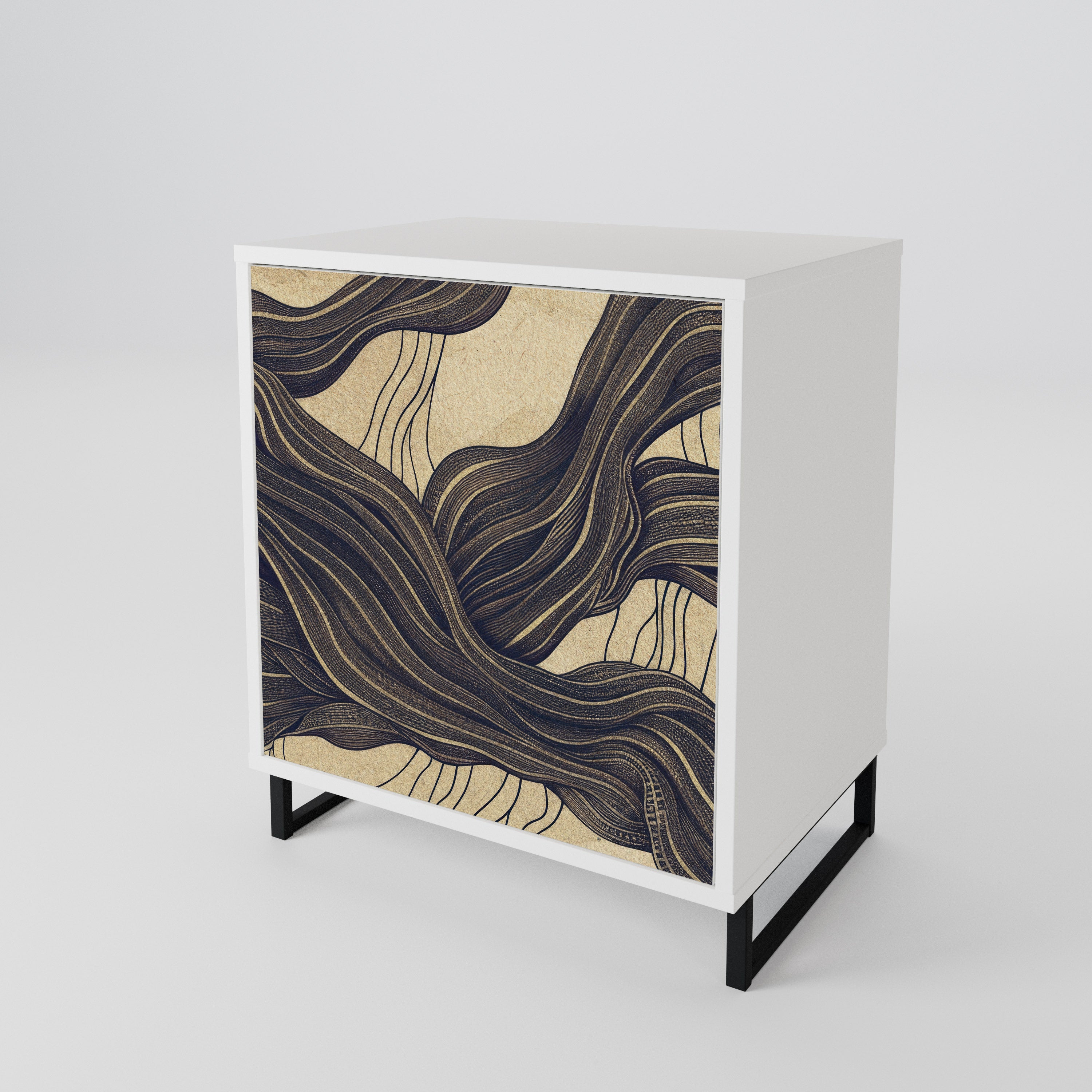 UNIFIED FRAGMENTS 1-Door Sideboard