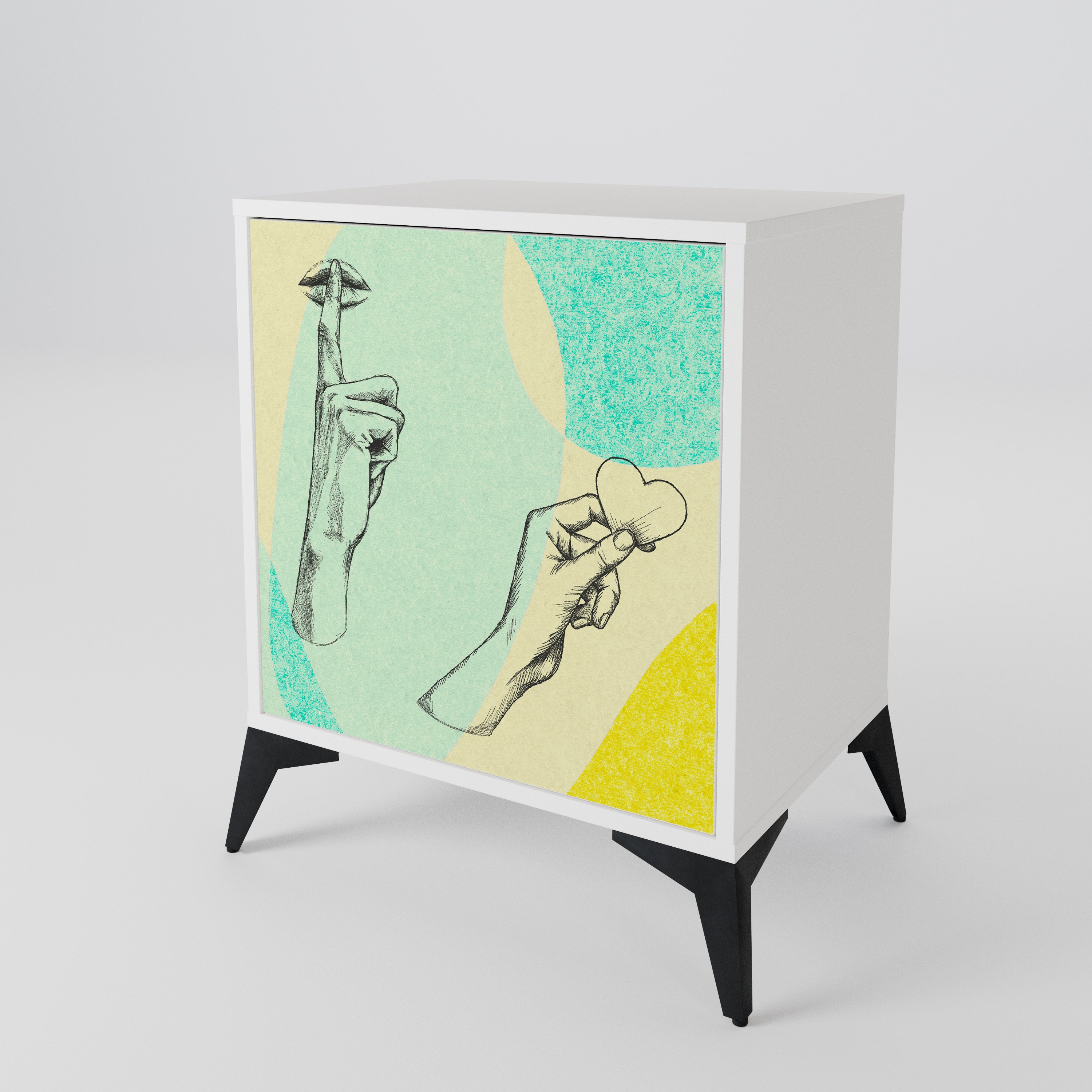 BODY LANGUAGE 1-Door Sideboard