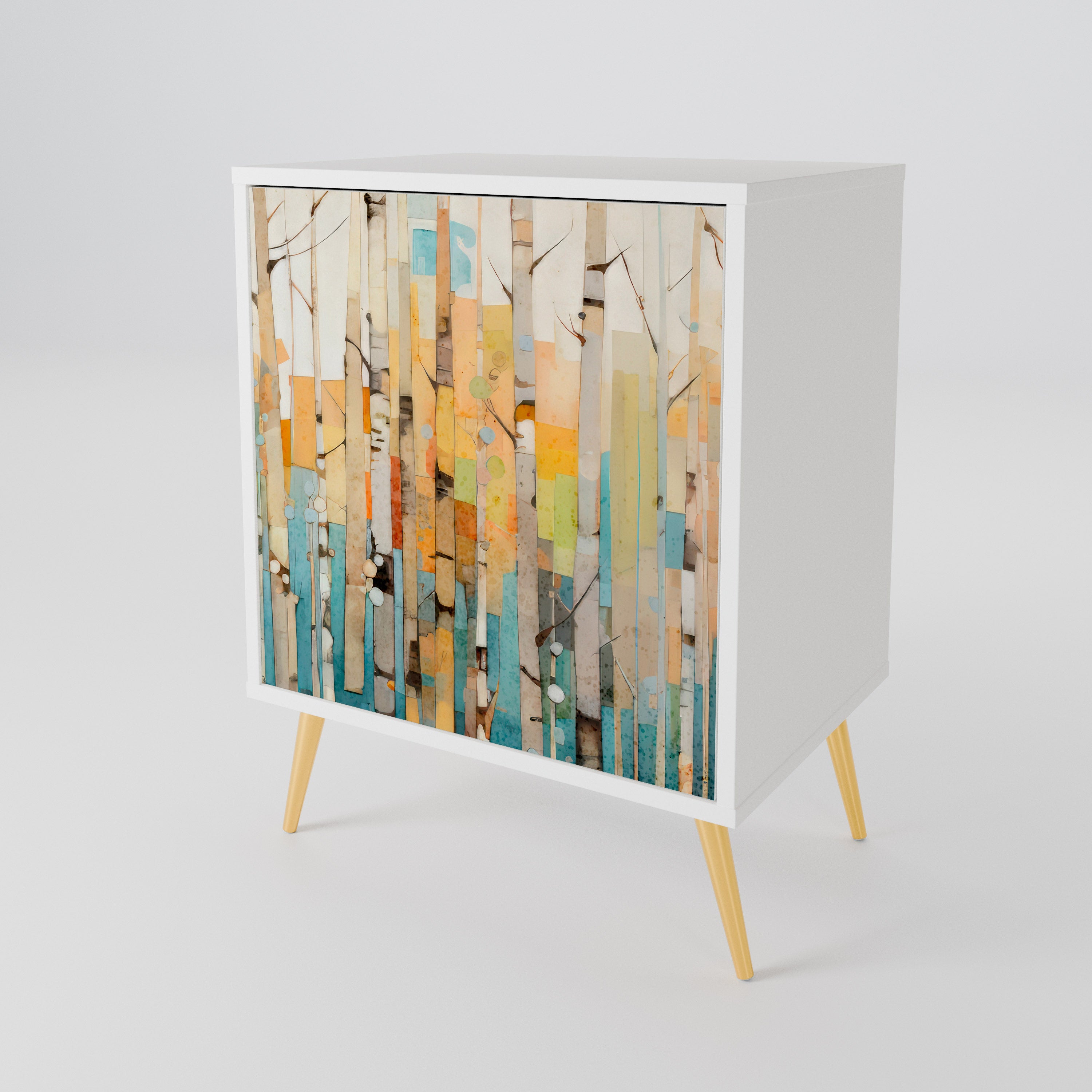 BIRCH KALEIDOSCOPE 1-Door Sideboard