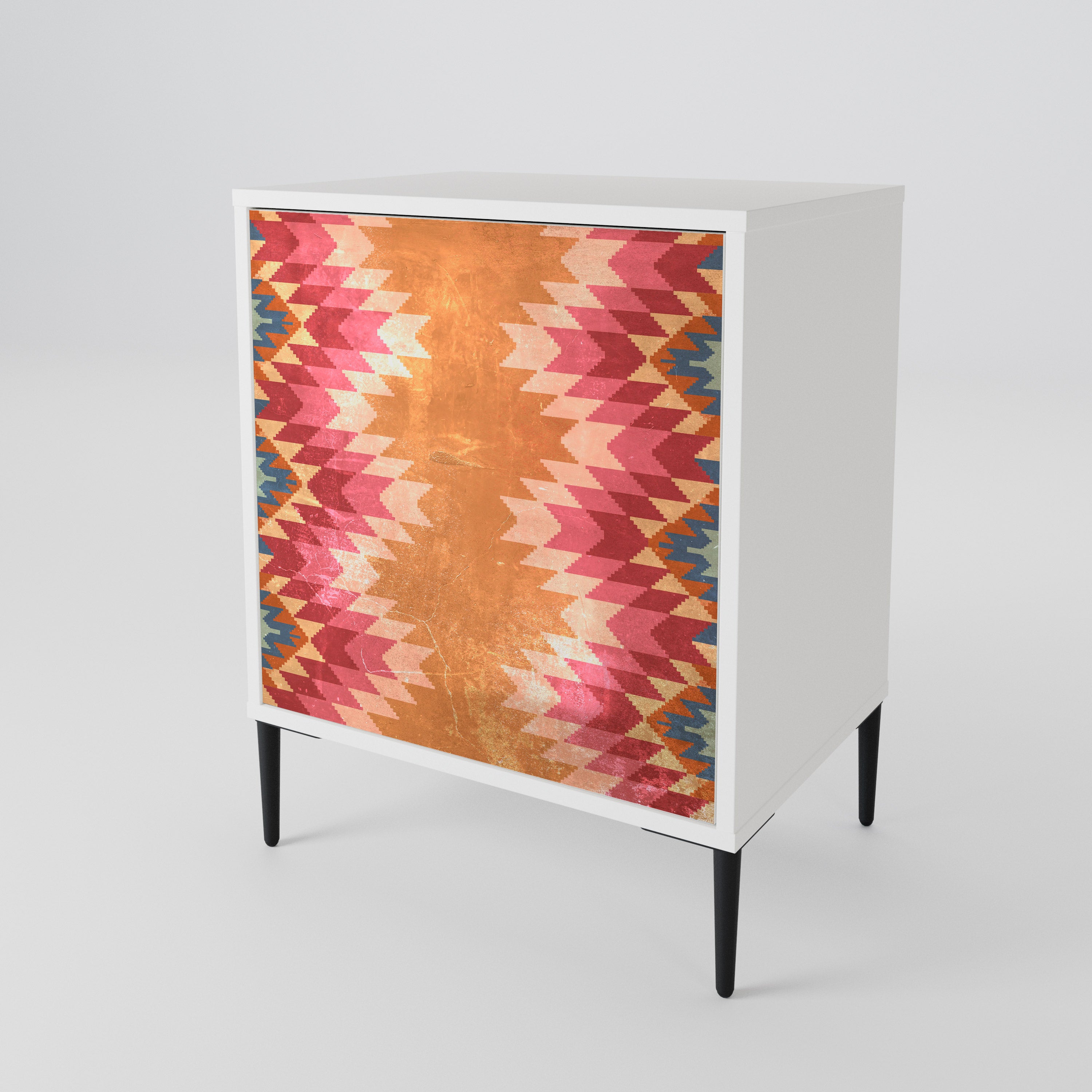 INDIAN FOLK 1-Door Sideboard