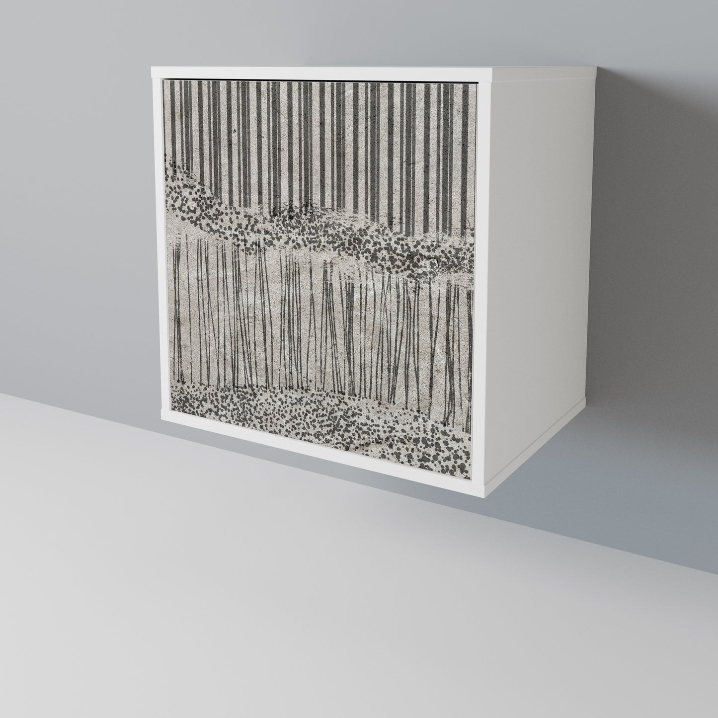 GRAIN LINES Skänk med en dörr