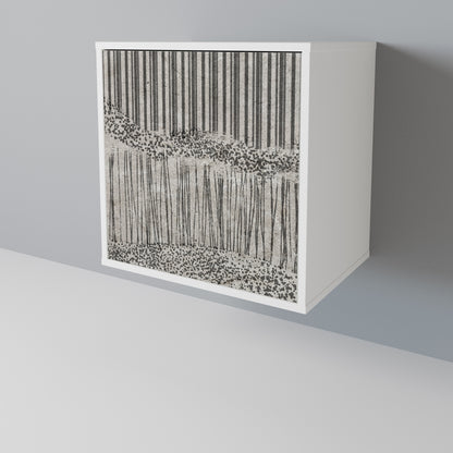 GRAIN LINES Skänk med en dörr